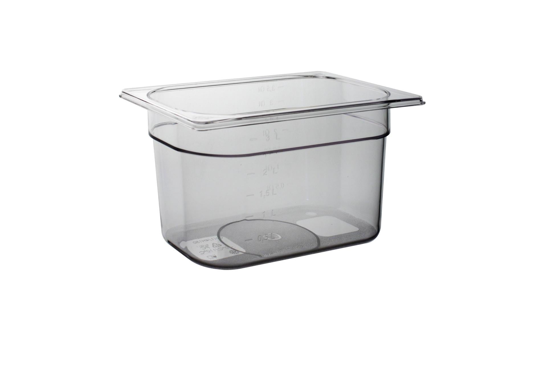 Mori2A Bacinella GN 1.4 In Policarbonato - 26 x 16 x H.15 cm