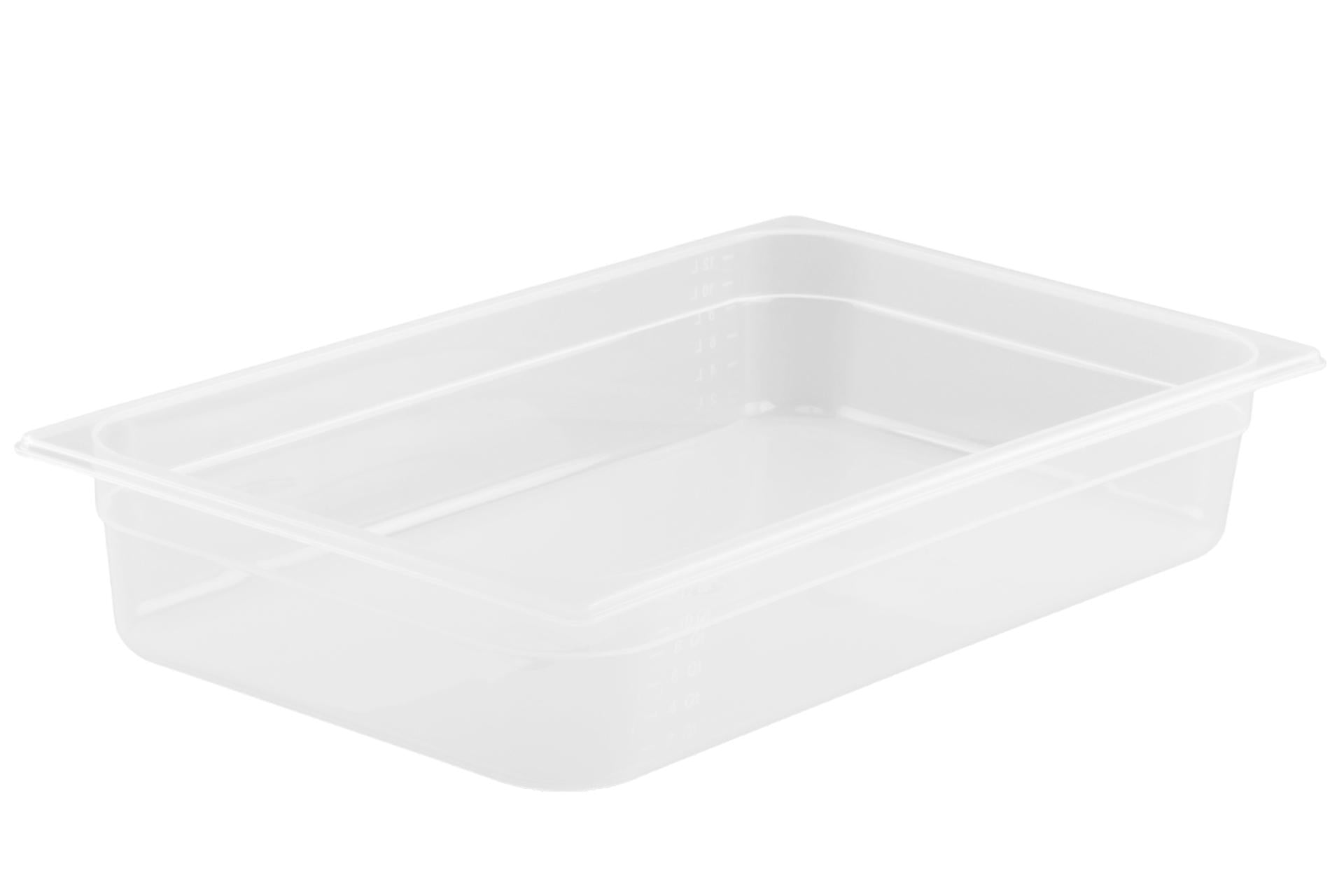 Mori2A Bacinella GN 1/1 In Polipropilene H.10 cm - 53 x 32 cm