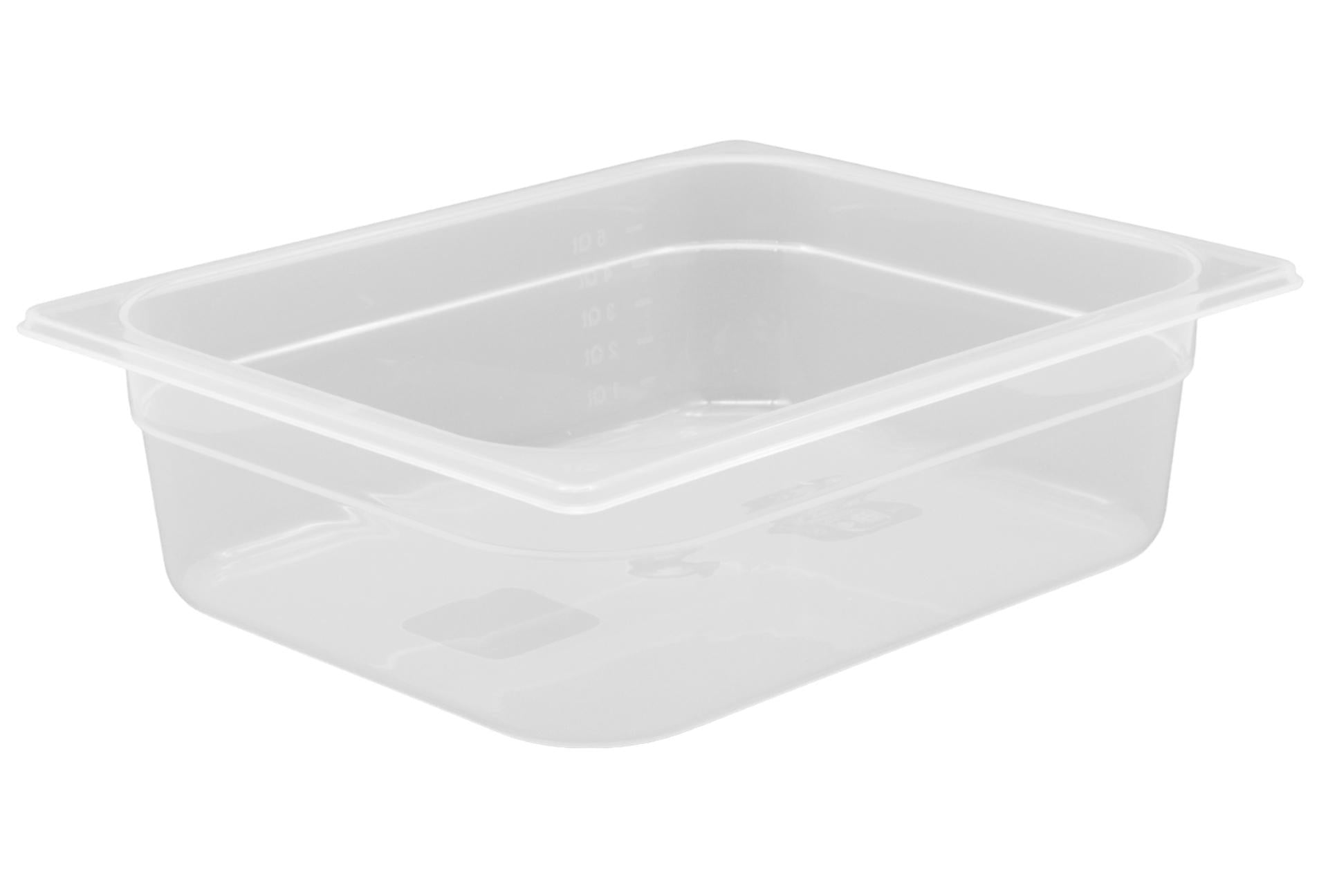 Mori2A Bacinella GN 1/2 in Polipropilene H.10 cm - 32 x 26 cm