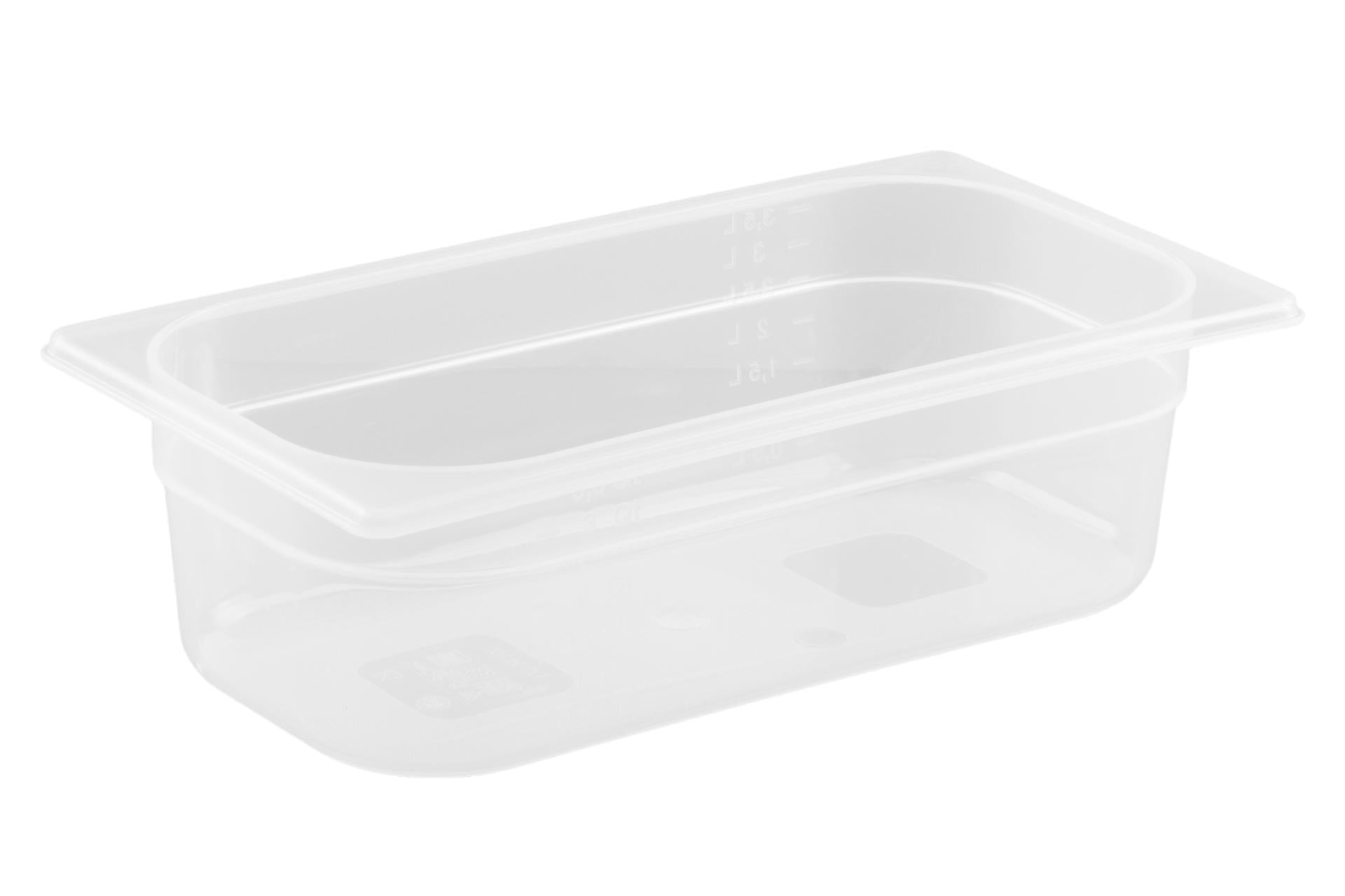 Mori2A Bacinella GN 1/3 in Polipropilene H.10 cm - 32 x 18 cm