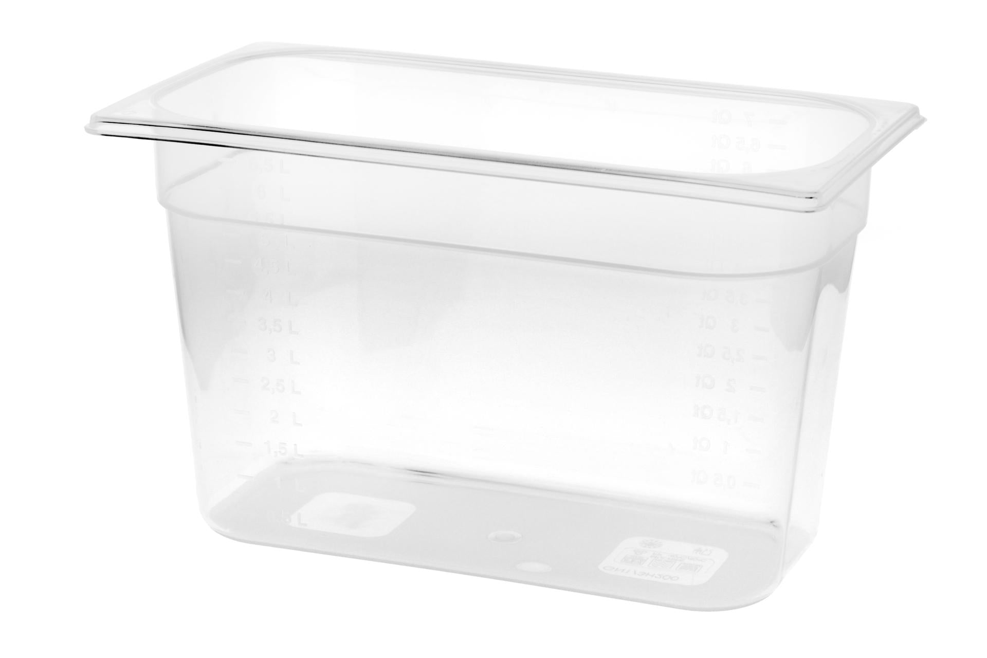 Mori2A Bacinella GN 1/3 in Polipropilene H.20 cm - 32 x 18 cm