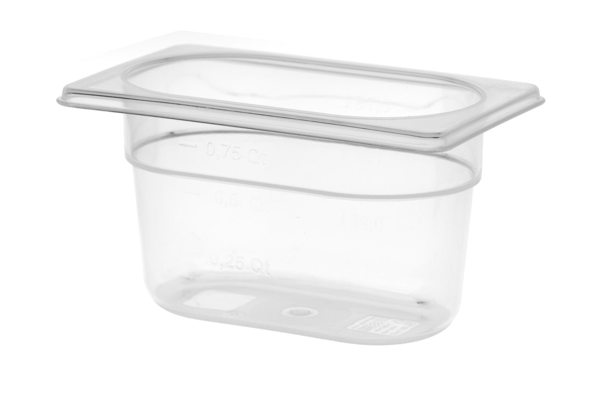 Mori2A Bacinella GN 1.9 In Polipropilene - 17 x 11 cm H.10 cm