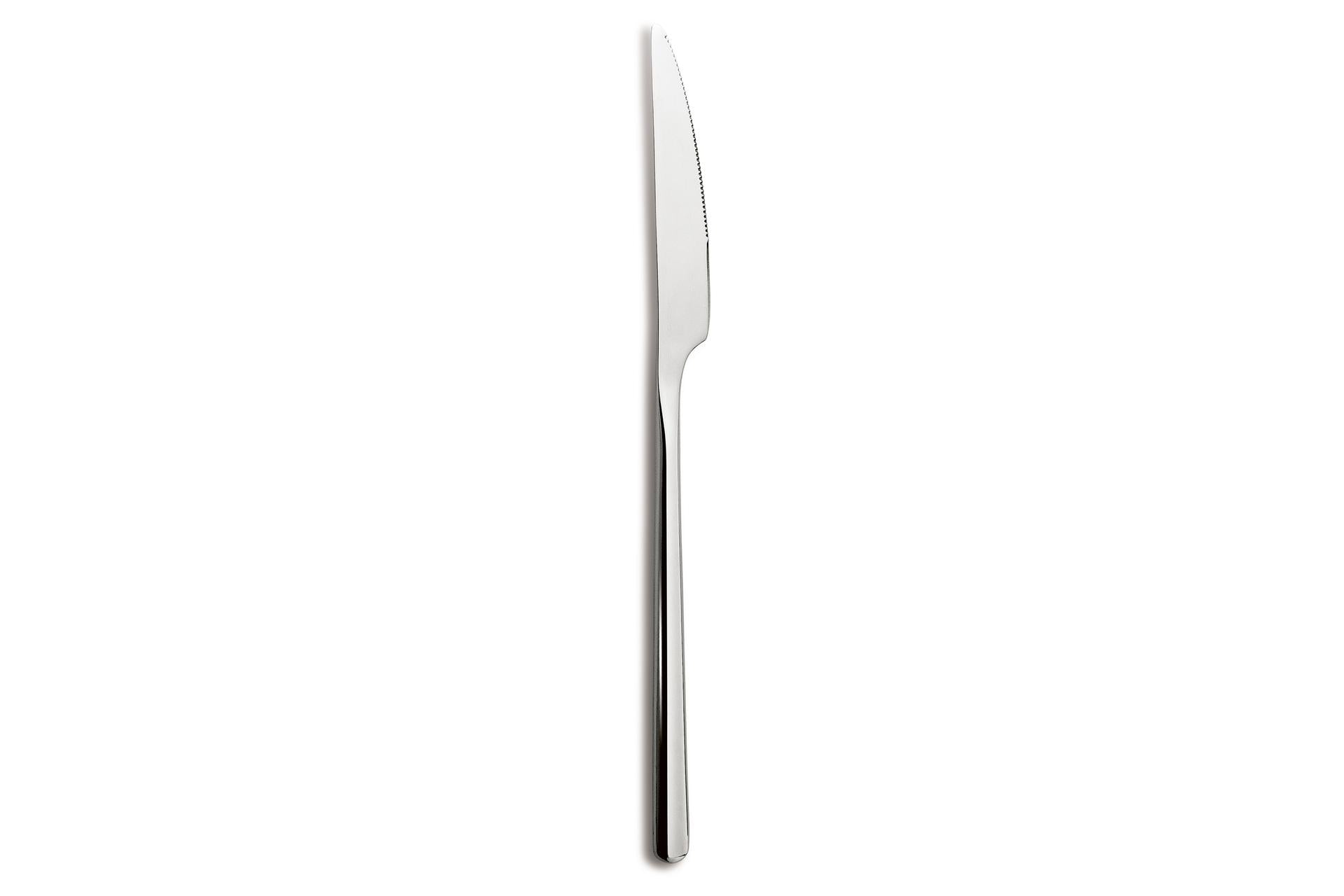 Comas Canada Coltello Tavola Inox 6540 - Linea Posate In Acciaio Inox - Set 12 Pz