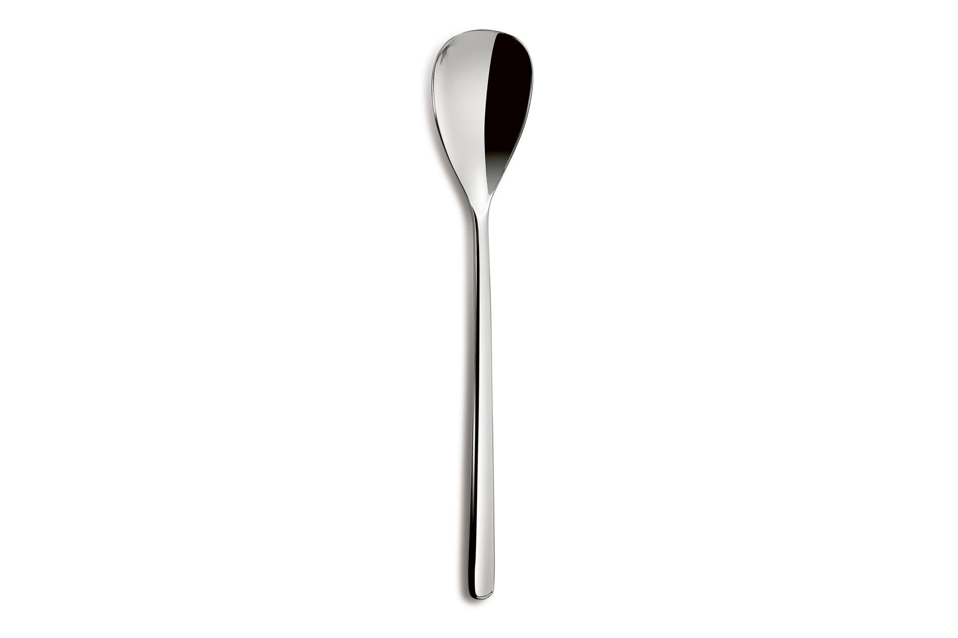 Comas Canada Cucchiaio Tavola 4 mm In Acciaio Inox 6541 - Linea Moderna di Posate - Set 12 Pz