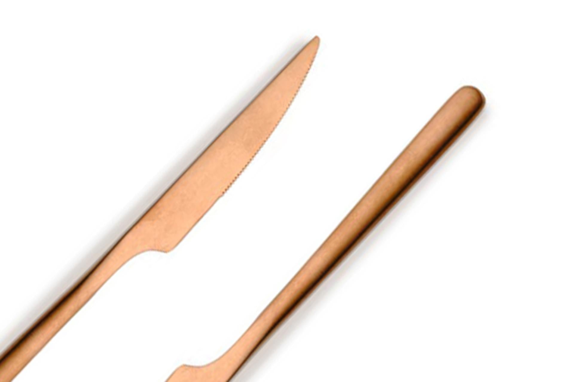 Comas Coltello Frutta Canada Vintage Rame - Acciaio Inossidabile 18/C Con Rivestimento PVD - Set 12 Pz 3