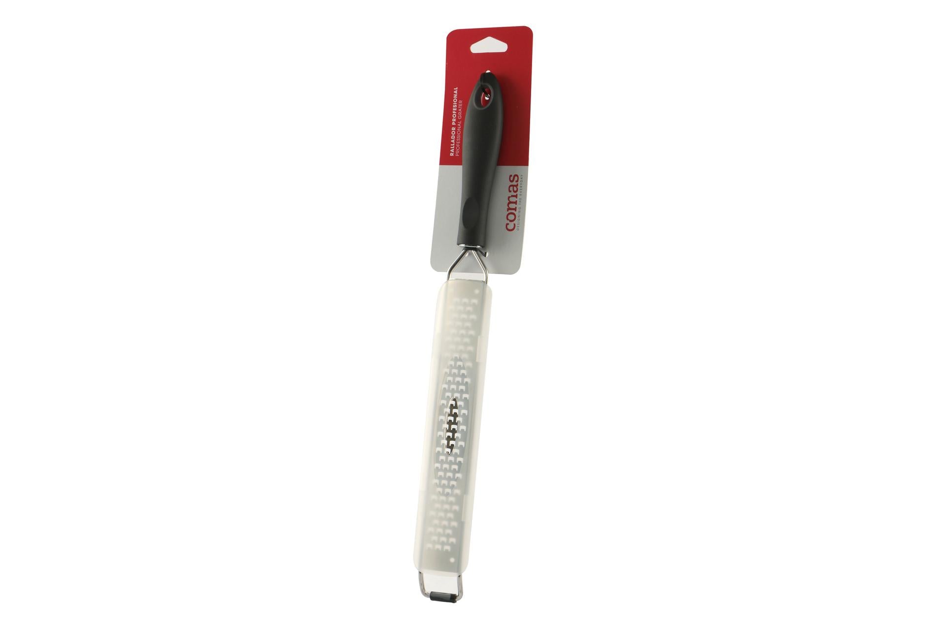 Comas Grattugia In Acciaio Inox Con Manico Antiscivolo - Taglio Spesso 41 cm, Lama 22 cm