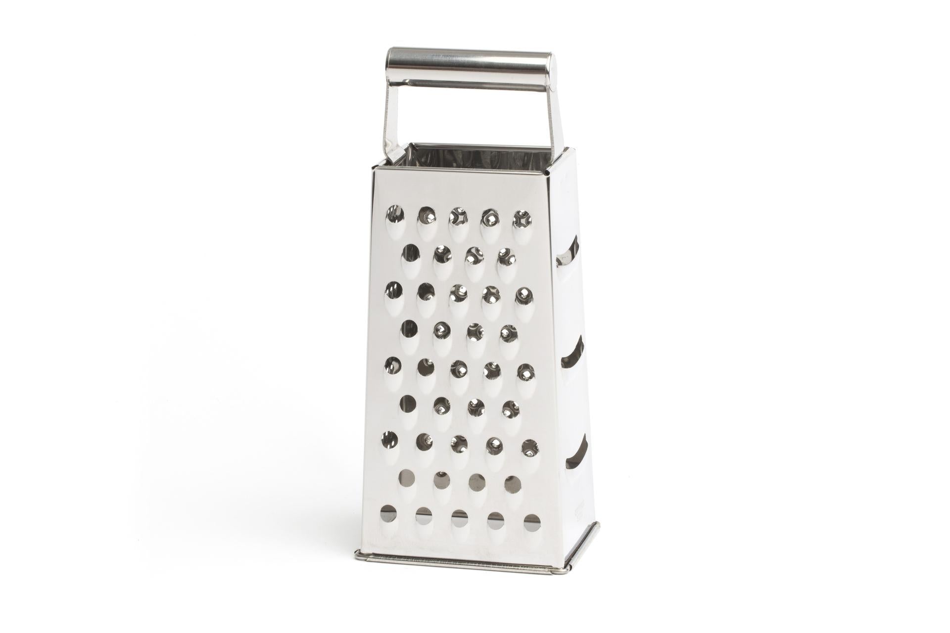 Comas Grattugia 4 Facce In Acciaio Inox H.24 cm - Con Manico Antiscivolo