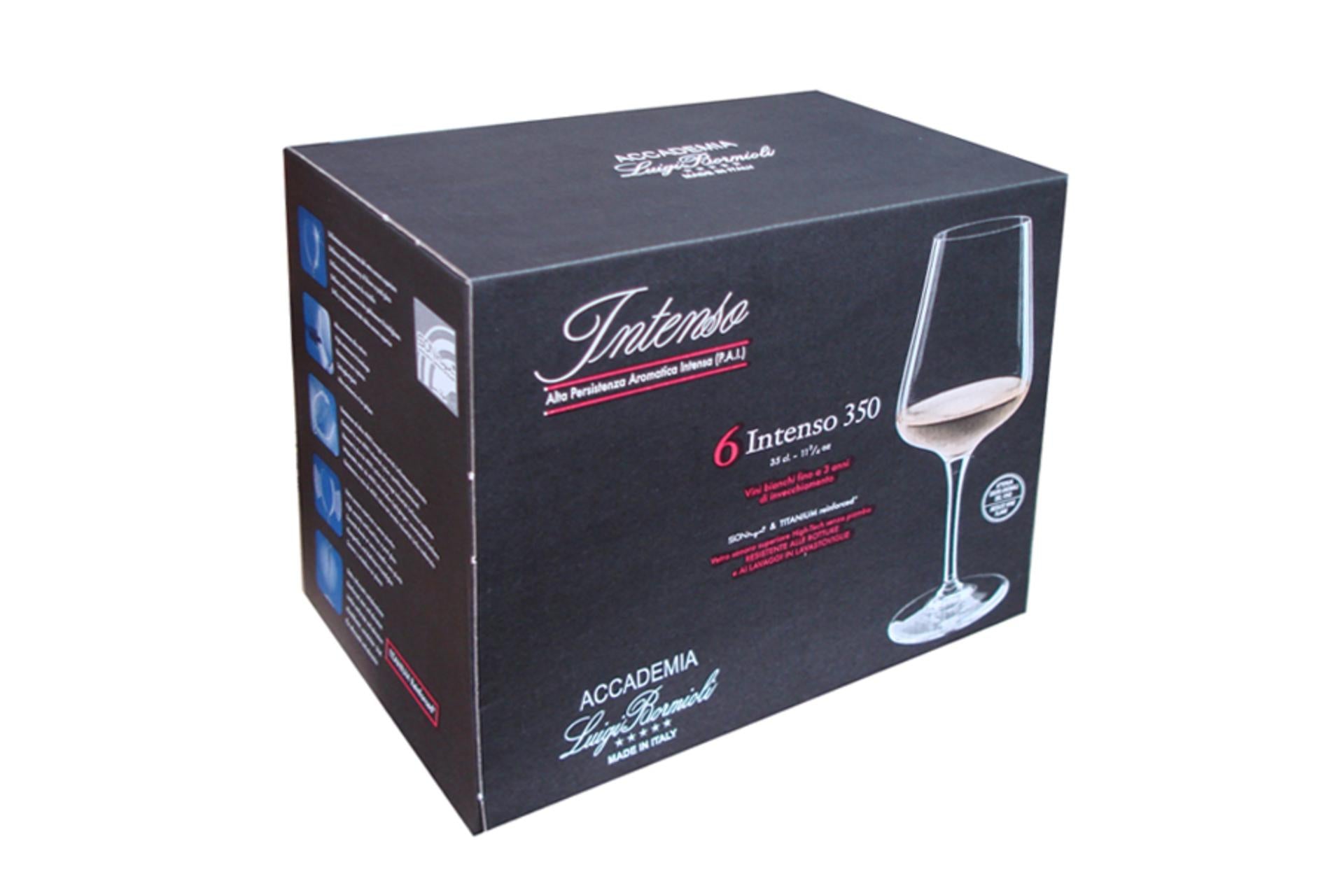 Bormioli Luigi Intenso Set 6 Calici 35 cl - Calice Ad Elevata Resa Sensoriale Lavabile In Lavastoviglie - Set 6 Pz 5