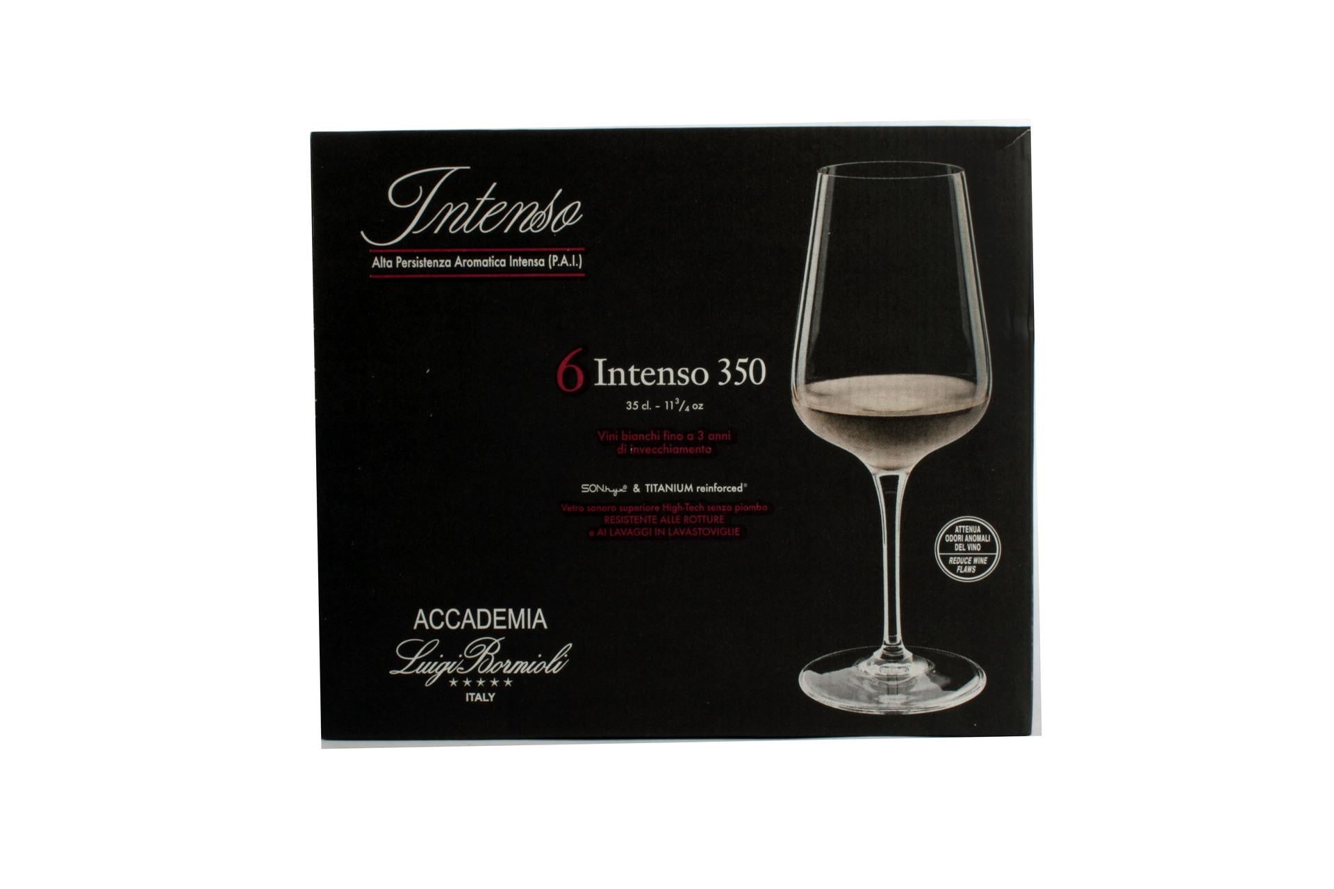 Bormioli Luigi Intenso Set 6 Calici 35 cl - Calice Ad Elevata Resa Sensoriale Lavabile In Lavastoviglie - Set 6 Pz 6