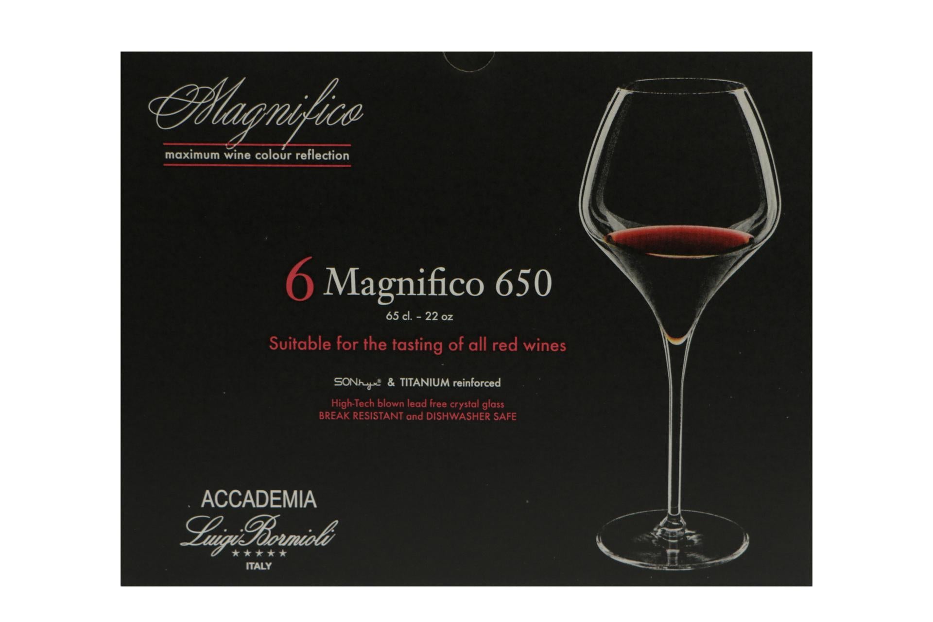 Bormioli Luigi Magnifico Set 6 Calici 65 cl - Set 6 Pz 7