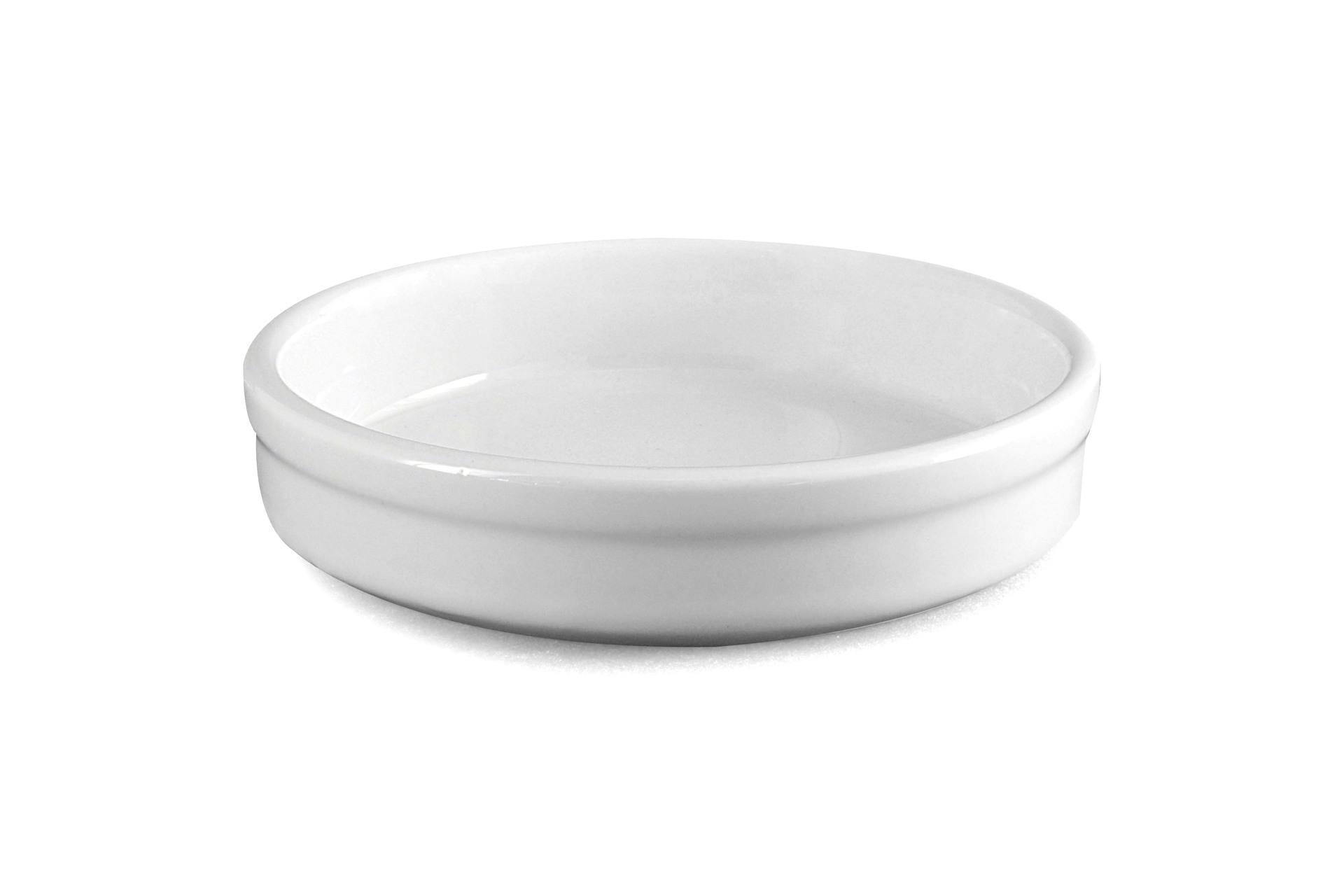 Import Tavola Professional JustWhite Crema Catalana Bianco Ø13.8 cm - H.3.1 cm - Set 6 Pz