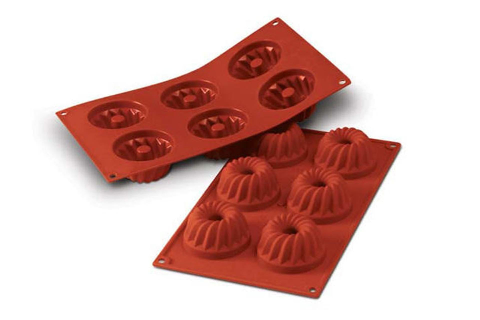 Silikomart Classic Stampo Gugelhupf 6 Cavità In Silicone 1