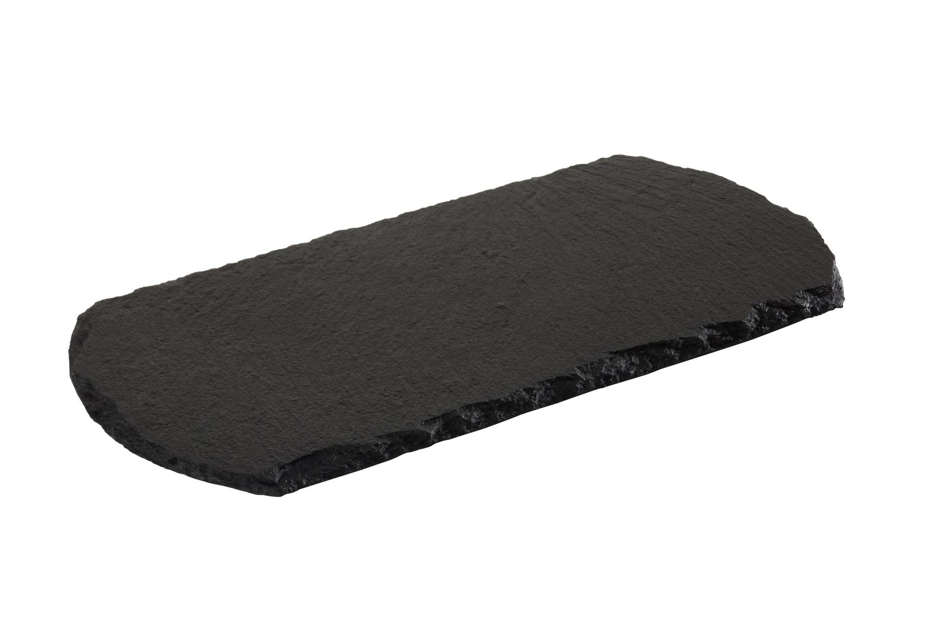 APS Vassoio In Ardesia Naturale Starter - 20 x 10 cm Spessore 4-7 mm Con Piedini Antiscivolo