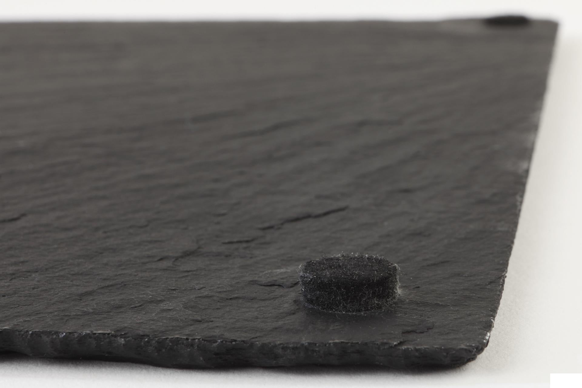 APS Vassoio In Ardesia Naturale GN 1/1 - 53 x 32.5 cm Con Piedini Antiscivolo 4