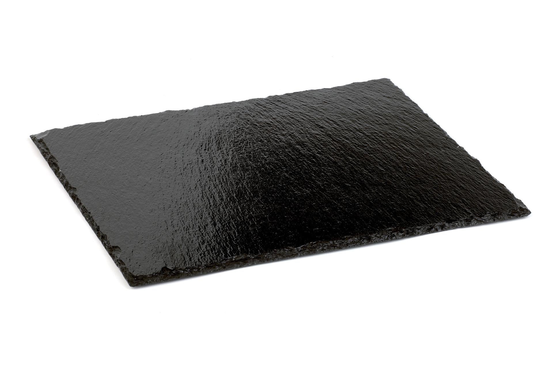 APS Vassoio In Ardesia Naturale GN 1/3 - 32,5 x 17,6 cm Spessore 6-9 mm Con Piedini Antiscivolo