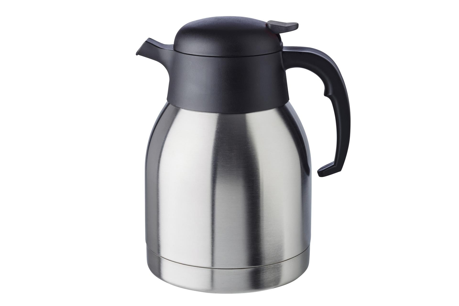 APS Classic Caraffa Isotermica Inox-Polipropilene a Doppia Parete 1.5L - 14 x H.22 cm