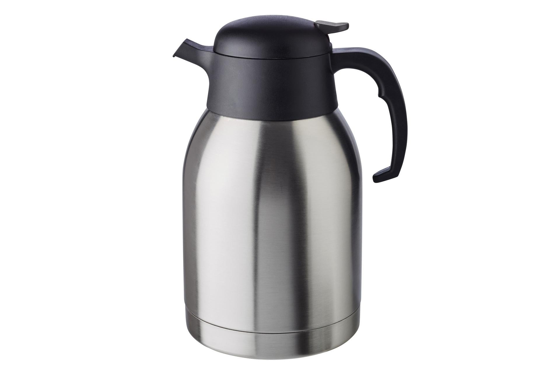 APS Classic Caraffa Isotermica Inox-Polipropilene a Doppia Parete Lt.2.0 - 14 x H.25 cm