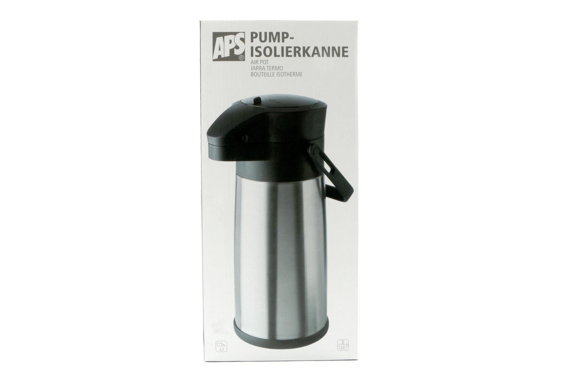 APS Budget Airpot Isotermico 2,2 L In Acciaio Inox Doppia Parete 7