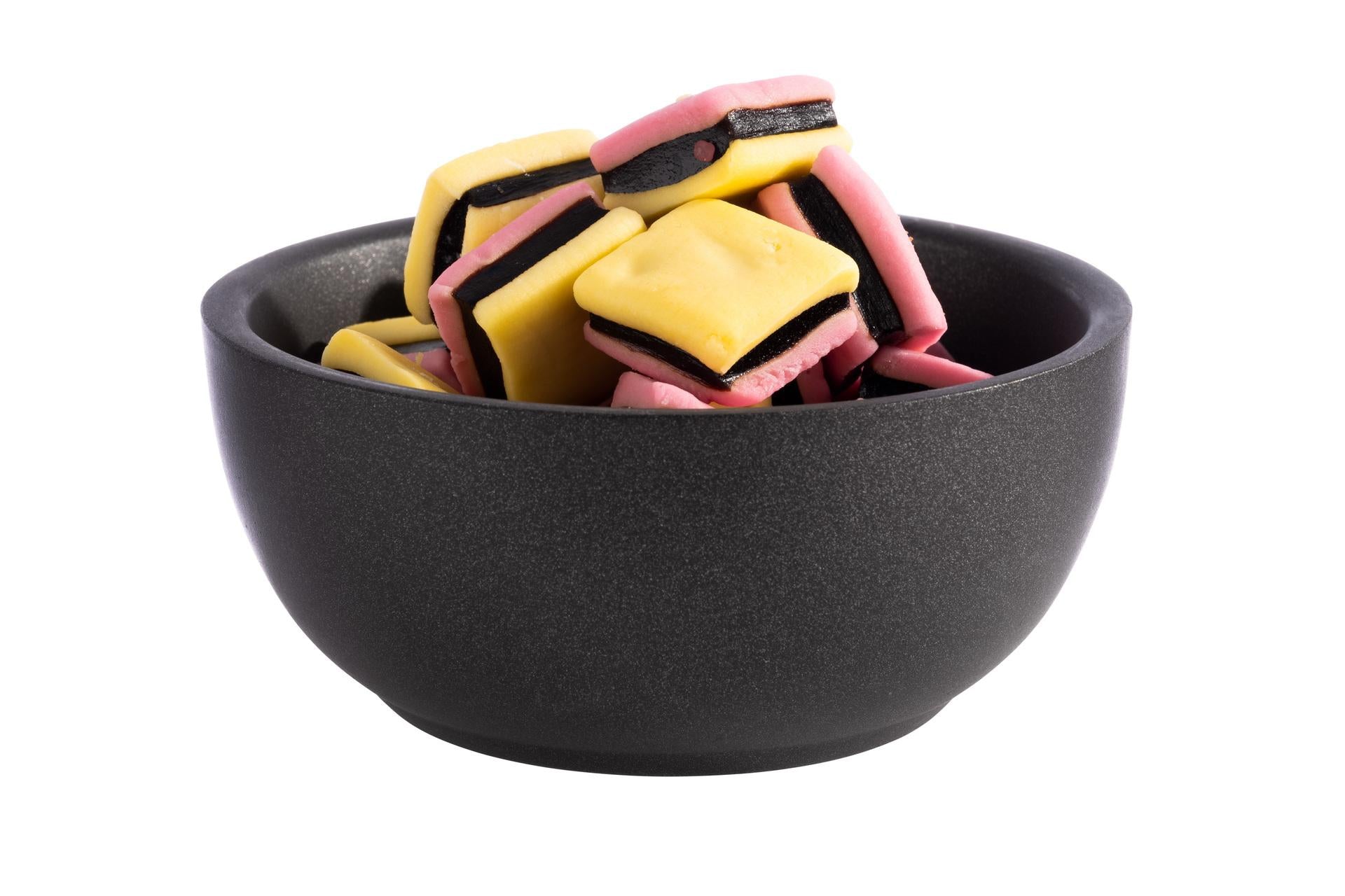 APS Levante Ciotola Ø9.5 cm H.4.5 cm - 0.14 Litri In Acciaio Inox Grigio Nero