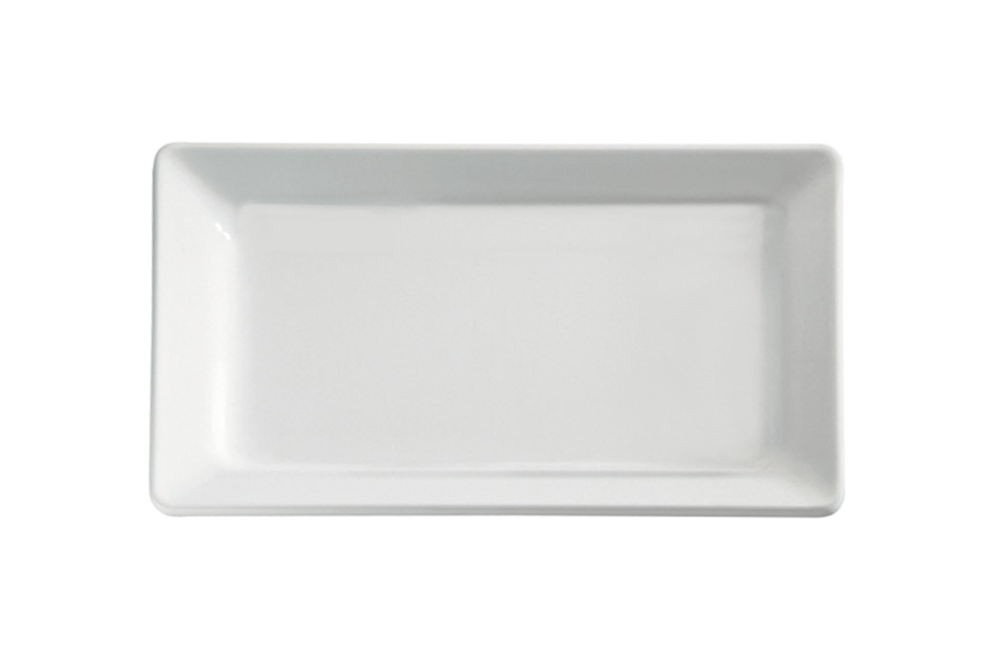 APS Pure Vassoio Rettangolare GN 1/2 - 32,5 x 26,5 cm In Melamina Bianca Infrangibile
