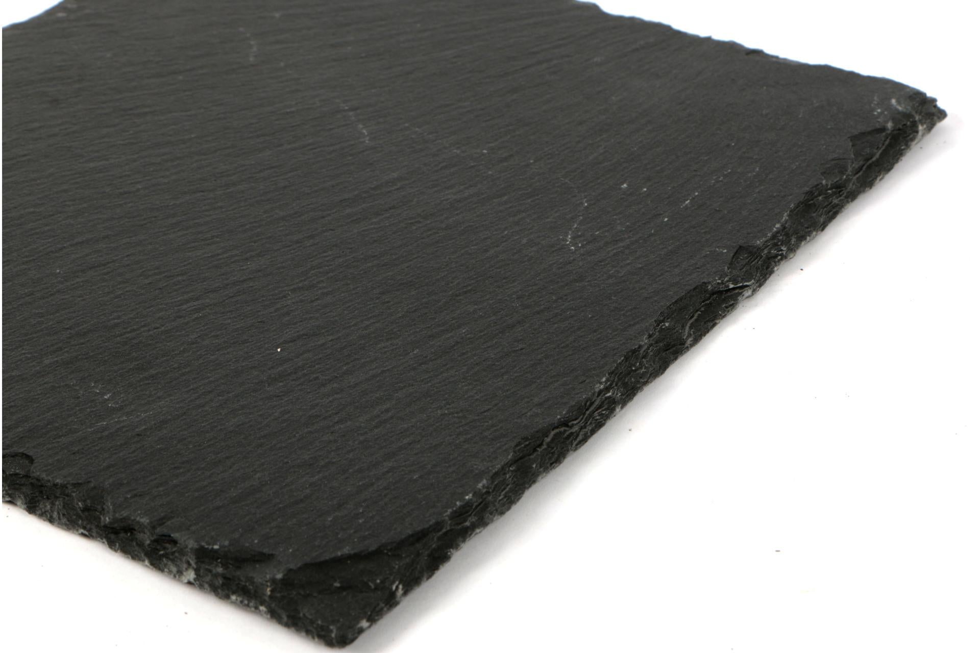 Import Tavola Professional Piatto Quadrato 30x30 cm In Ardesia Naturale - Set 6 Pz 6