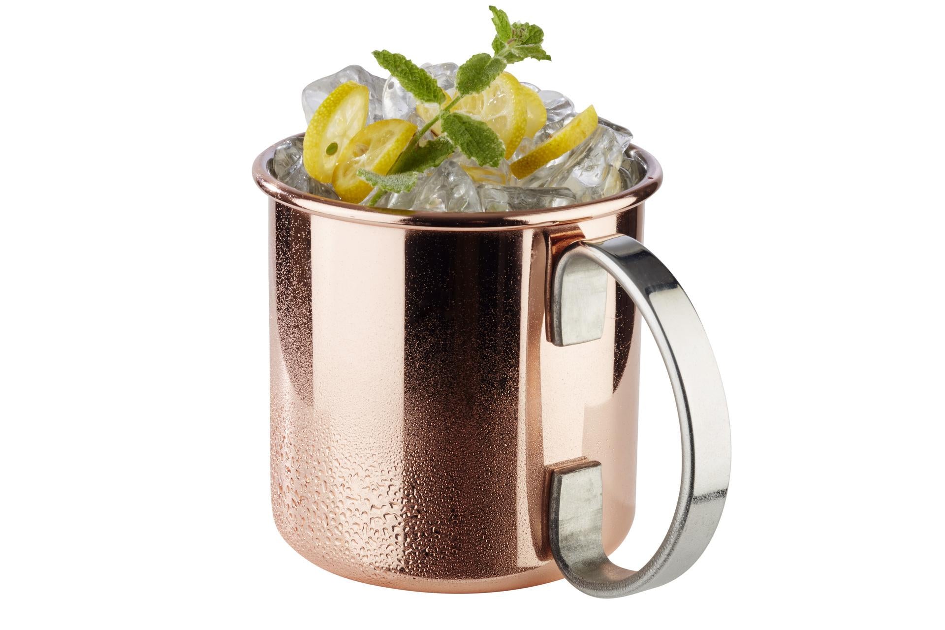 APS Moscow Mule Tazza 0.5 Litri - Ø9 cm H.9 cm In Acciaio Inossidabile Color Rame 3