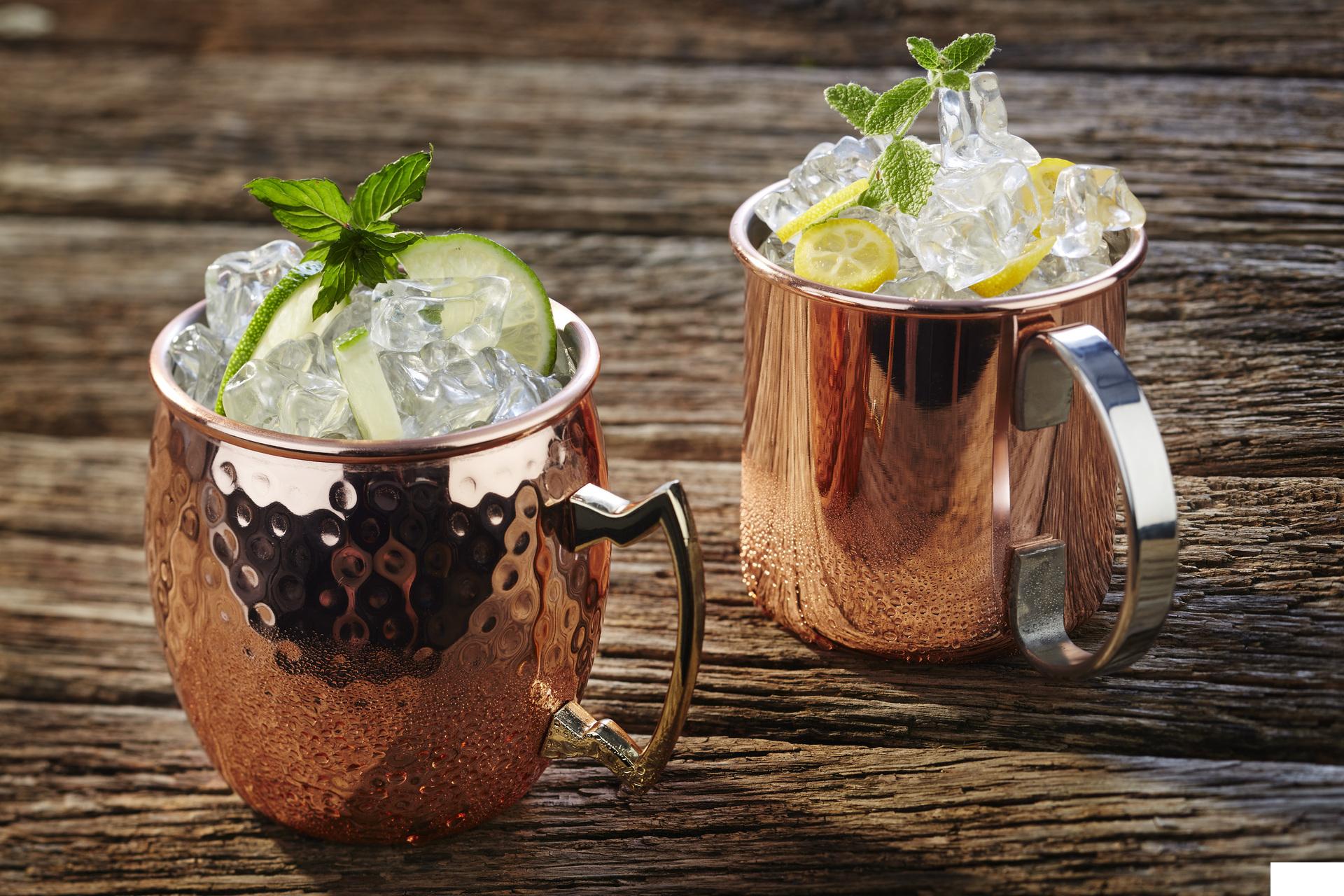 APS Moscow Mule Tazza 0.5 Litri - Ø9 cm H.9 cm In Acciaio Inossidabile Color Rame 4