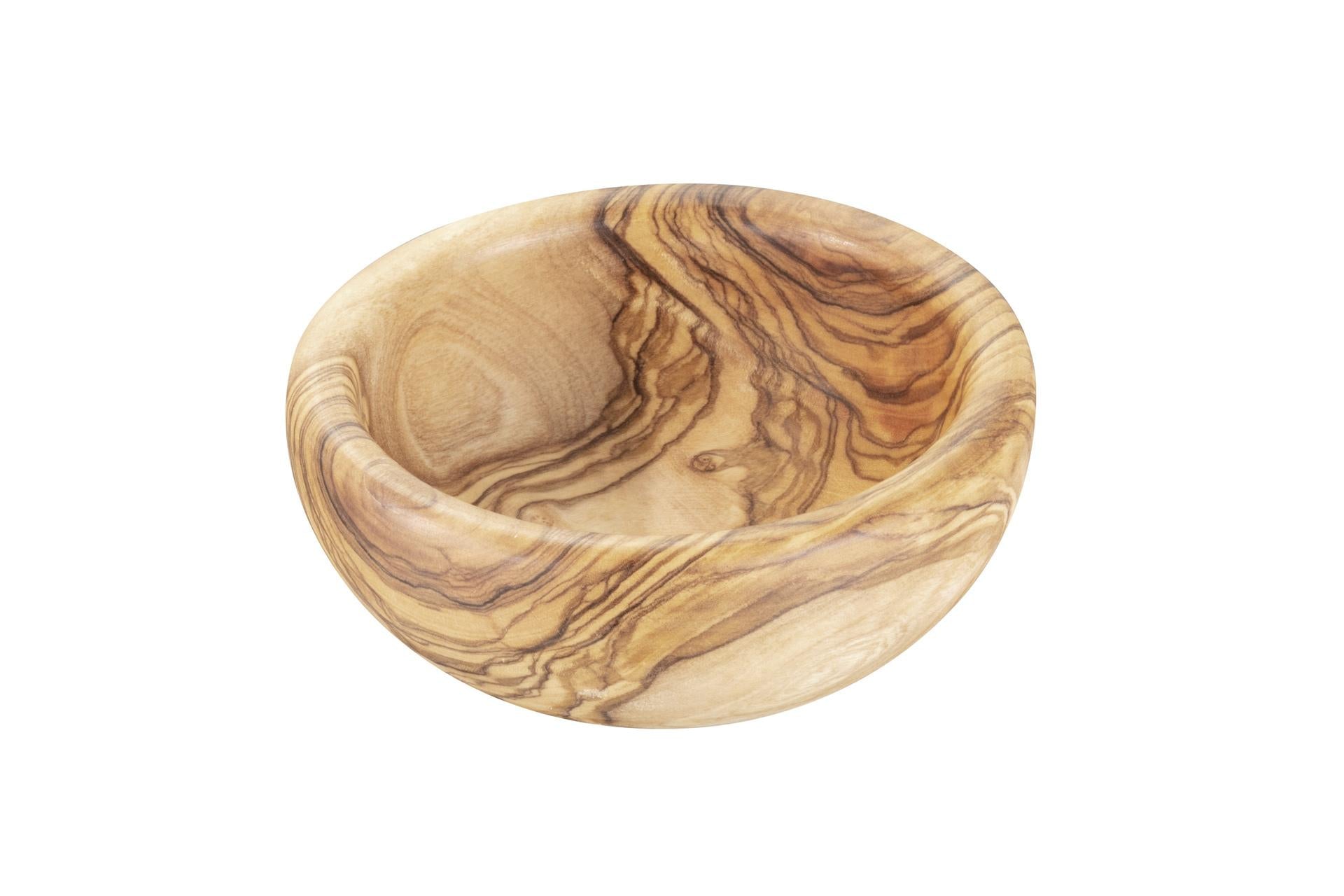 APS Ciotola Ø10 cm - H.4 cm In Legno di Ulivo 0,1 Litri - Set 100 Pz