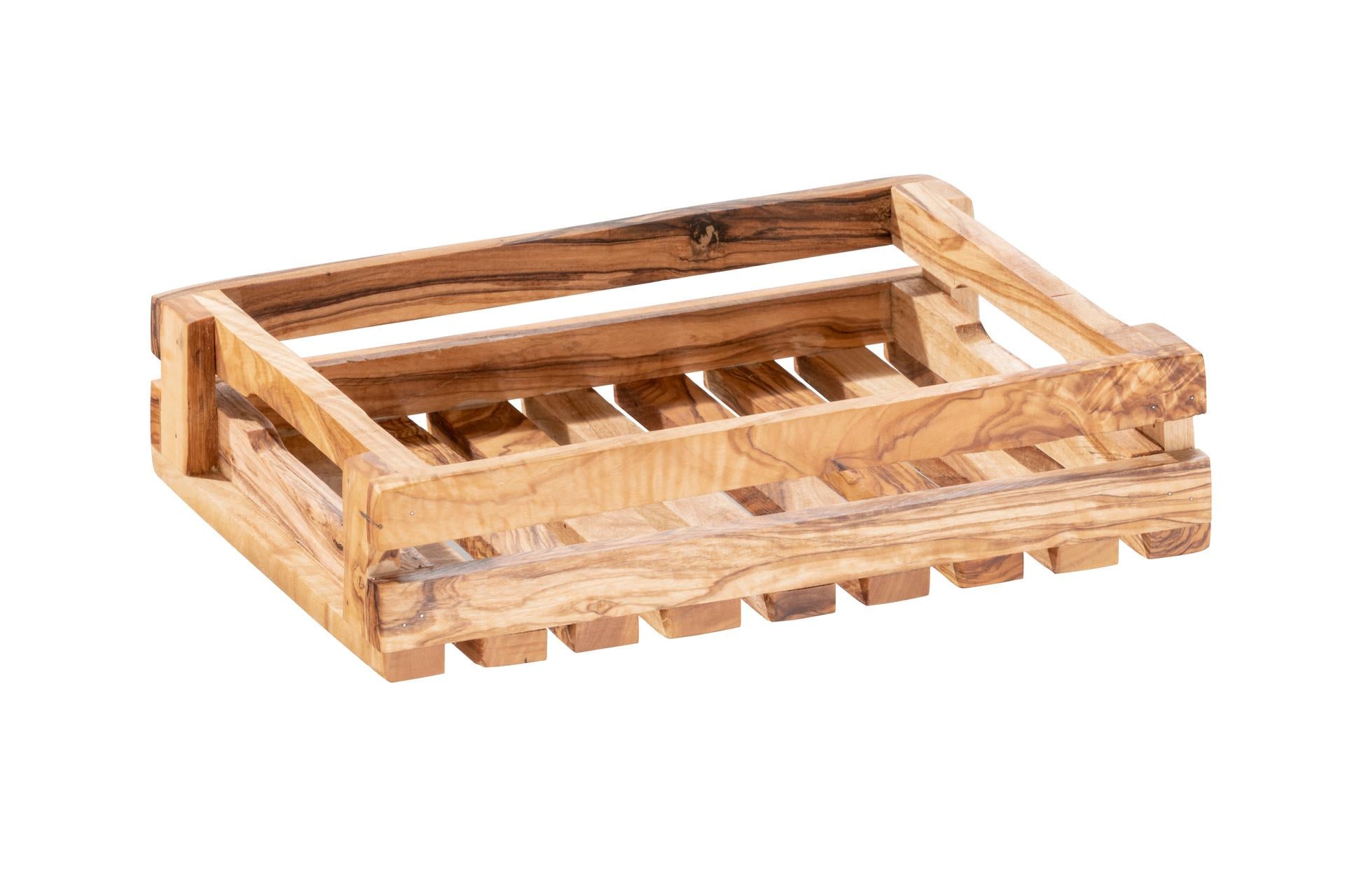 APS Cassetta In Legno di Ulivo H.6 cm - 25 x 18 cm