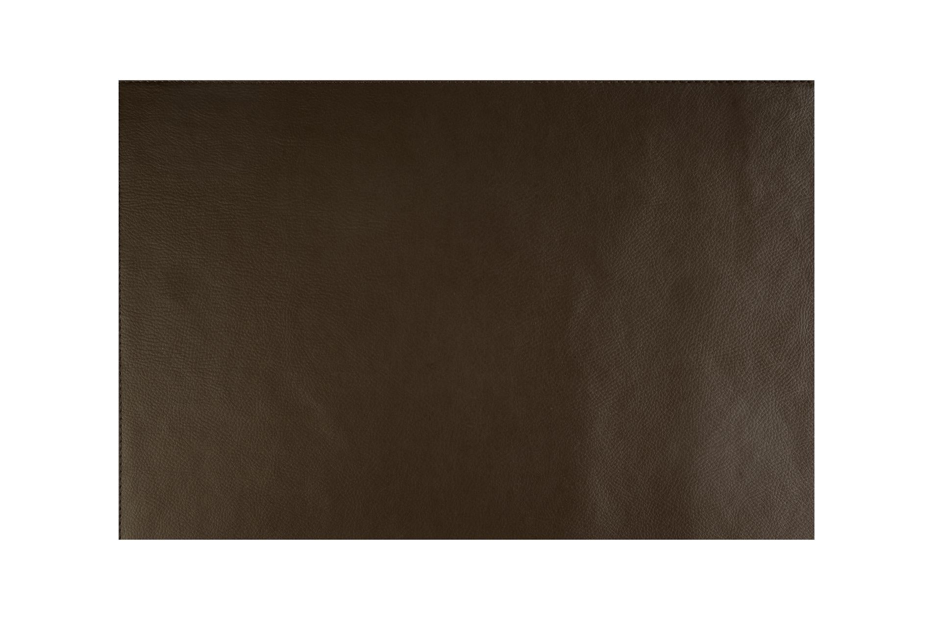 APS Tovaglietta Kunstleder 45 x 32.5 cm In Similpelle Marrone - Set 6 Pz