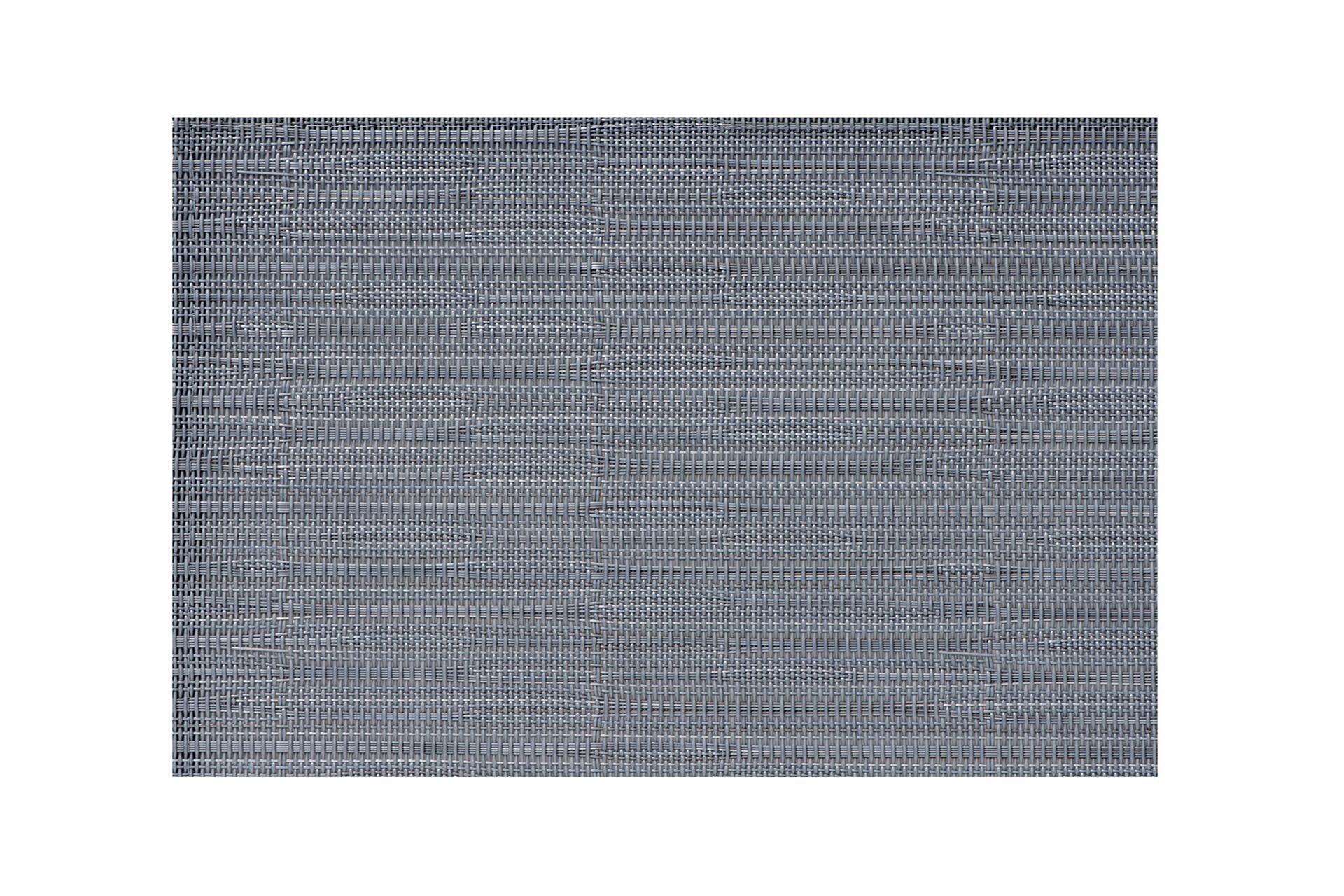 APS Tovaglietta Intreccio Stretto 45x33 cm Colore Argento In PVC - Set 6 Pz
