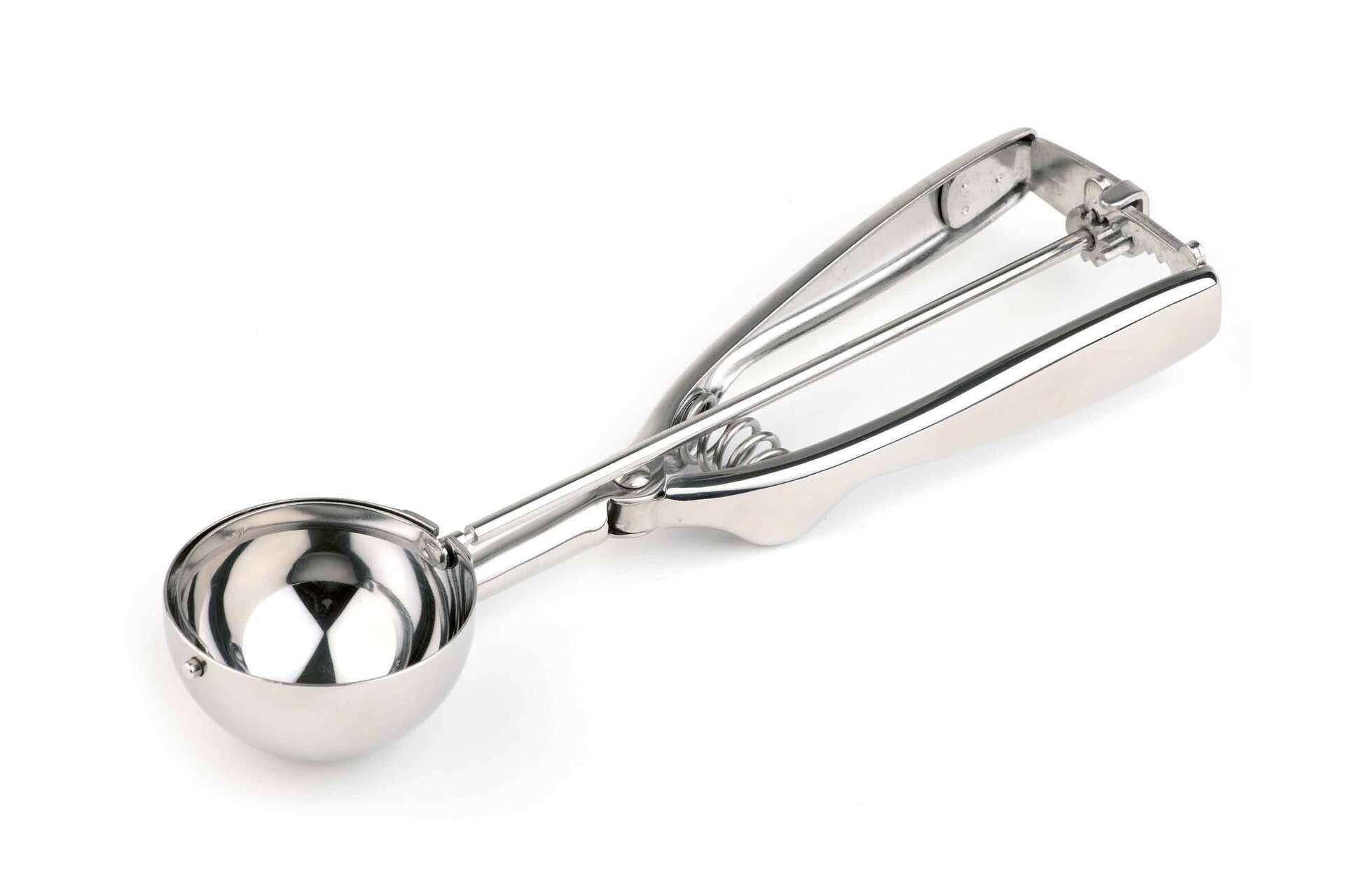 APS Dosagelato In Acciaio Inox Ø5 cm - Lunghezza 21.5 cm Con Molla Non Inossidabile
