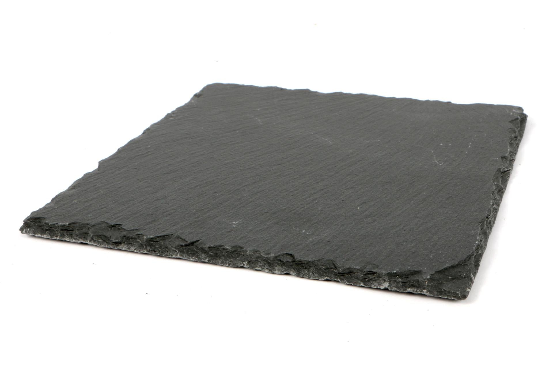 Import Tavola Professional Piatto Quadrato 20 x 20 cm In Ardesia Naturale - Set 6 Pz 3