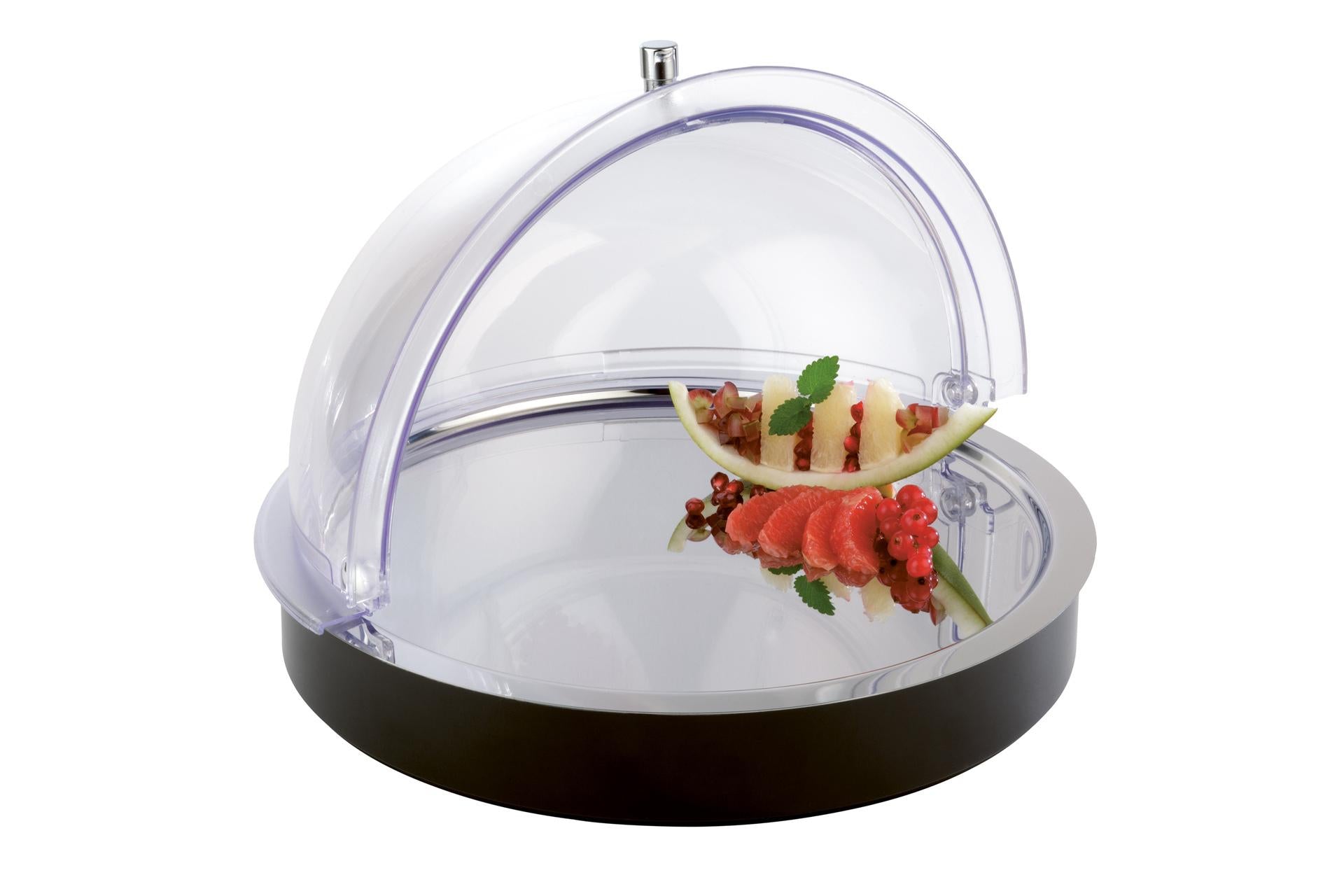 APS Buffet Focus Campana Apribile Rolltop Ø38 cm - H.20 cm In Policarbonato Antiurto Made in Germany