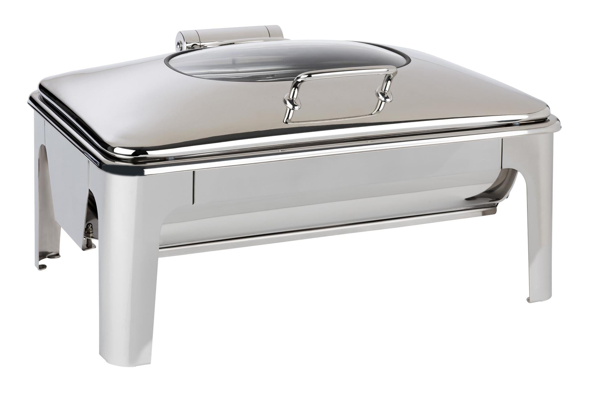 APS Chafing Dish GN 1/1 60x42 cm - 9 Litri In Acciaio Inox 18/8 1
