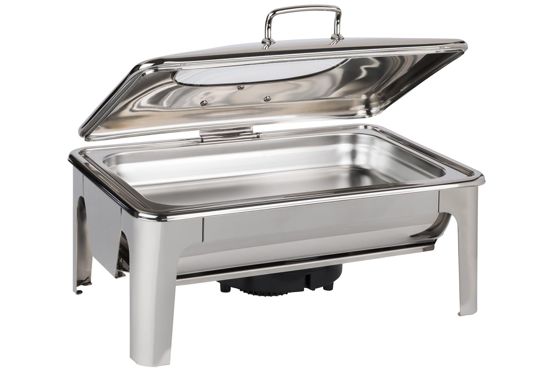 APS Chafing Dish GN 1/1 60x42 cm - 9 Litri In Acciaio Inox 18/8 2