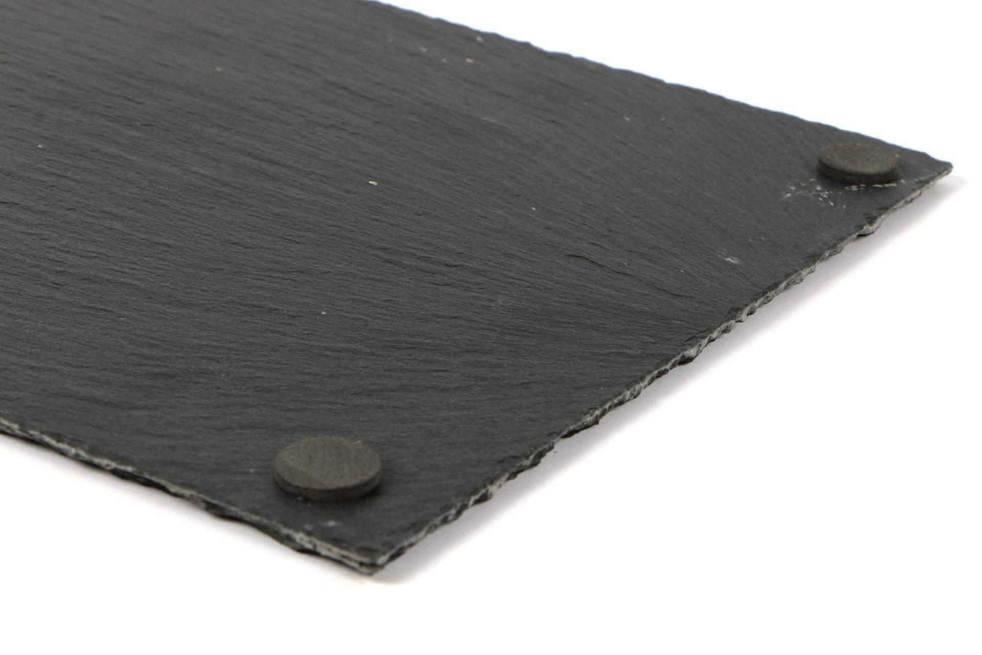 Import Tavola Professional Piatto Rettangolare Ardesia 30 x 15 cm In Ardesia Naturale - Set 6 Pz 5