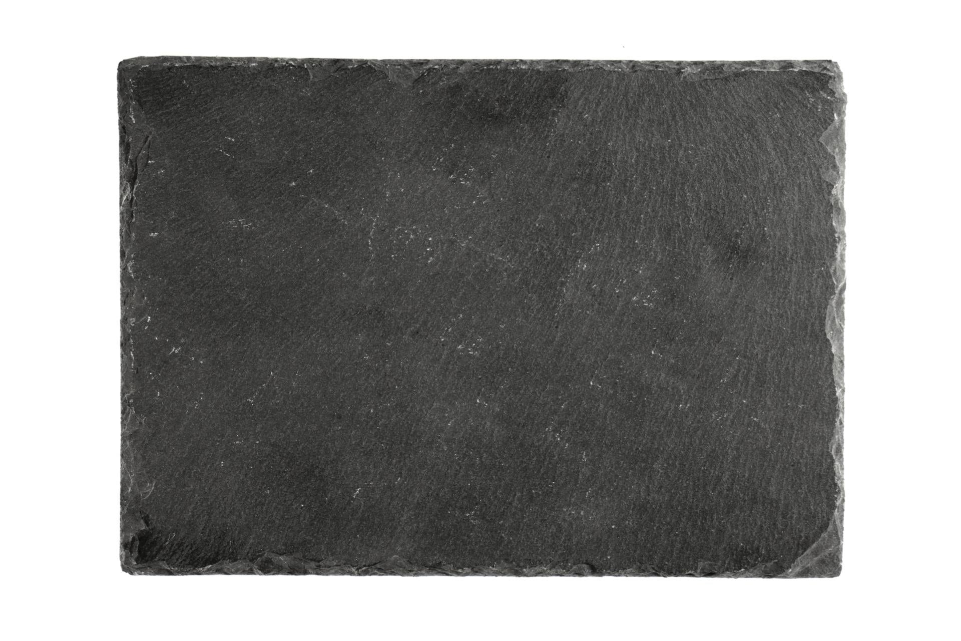 Import Tavola Professional Piatto Rettangolare 23 x 14 cm In Ardesia Naturale - Set 6 Pz