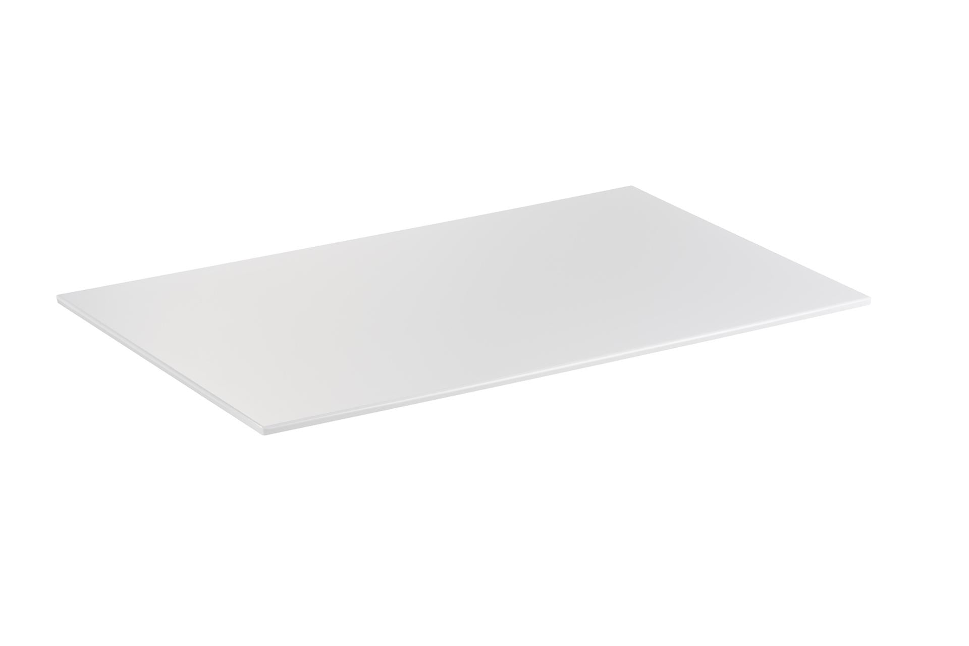APS Zero Vassoio In Melamina Bianca Lucida GN 1/1 - 53 x 32.5 cm H.1.5 Con Piedini Antiscivolo