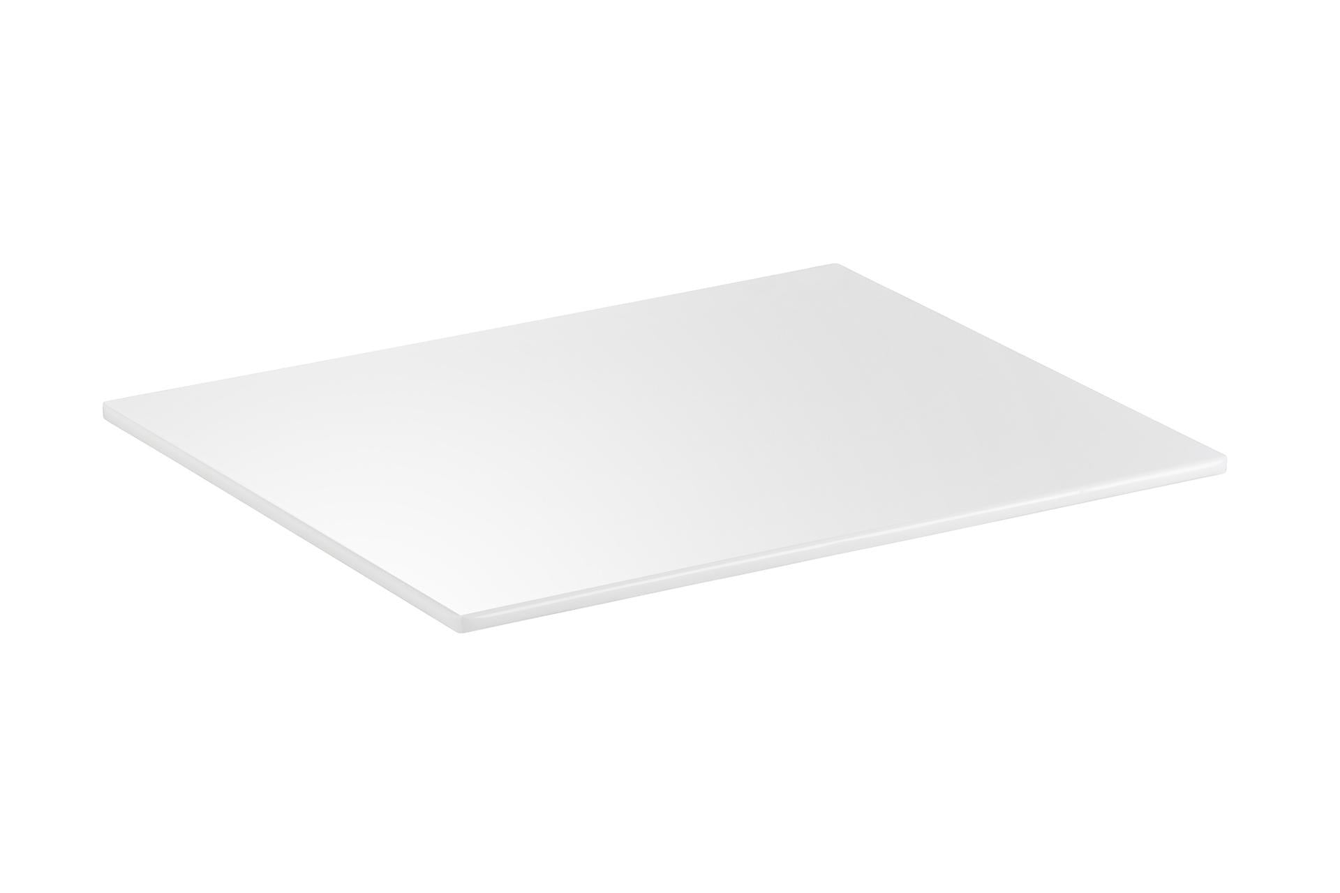 APS Zero Vassoio In Melamina Bianca Lucida GN 1/2 - 32,5 x 26,5 cm H.1,5 Con Piedini Antiscivolo