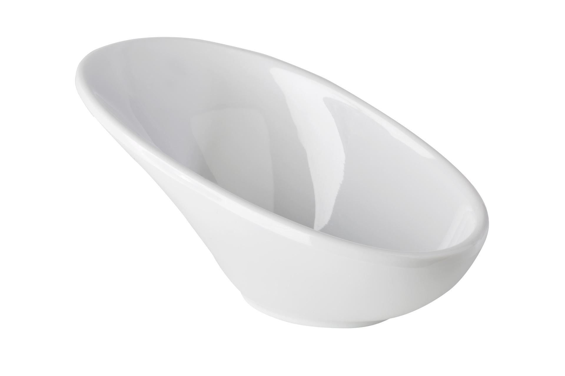 APS Mini Coppetta Finger In Melamina Bianca H.5.5 cm - 11.5 x 6 cm