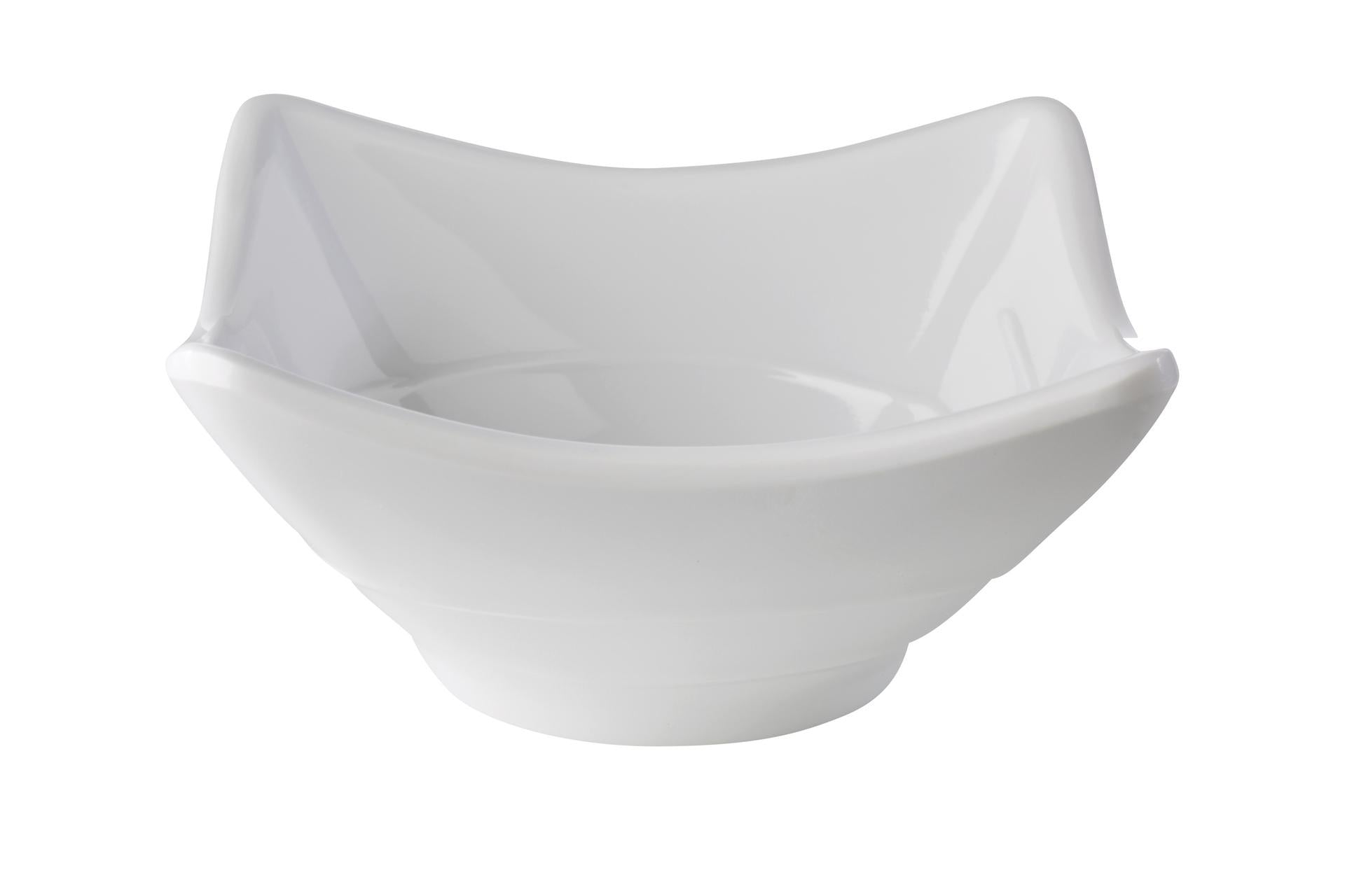 APS Mini Coppetta Finger H.4 cm - 8 x 8 cm In Melamina Bianca