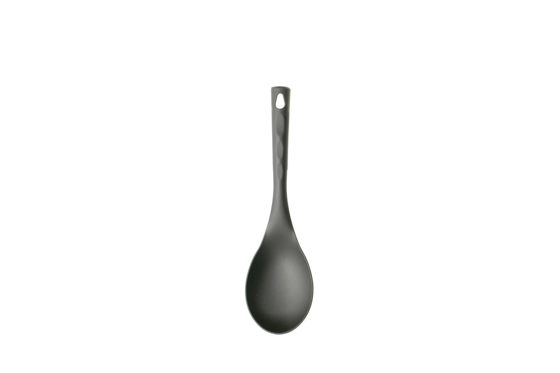 Import Professional Horeca Pro Cucchiaione Riso 29 cm - Nylon Nero Resistente alle Alte Temperature