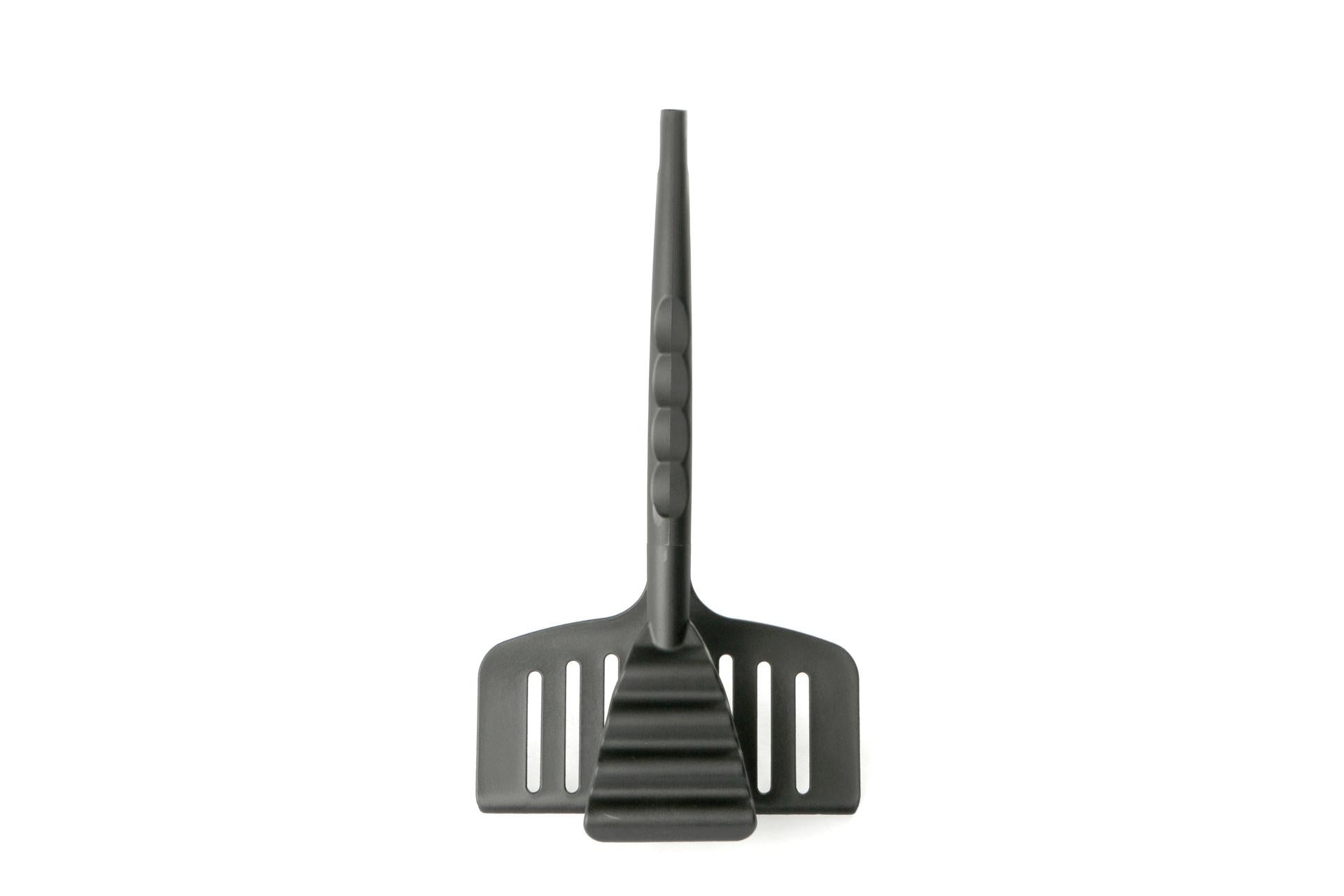 Import Professional Horeca Pro Molla Pesce 28 cm - Nylon Nero Resistente alle Alte Temperature