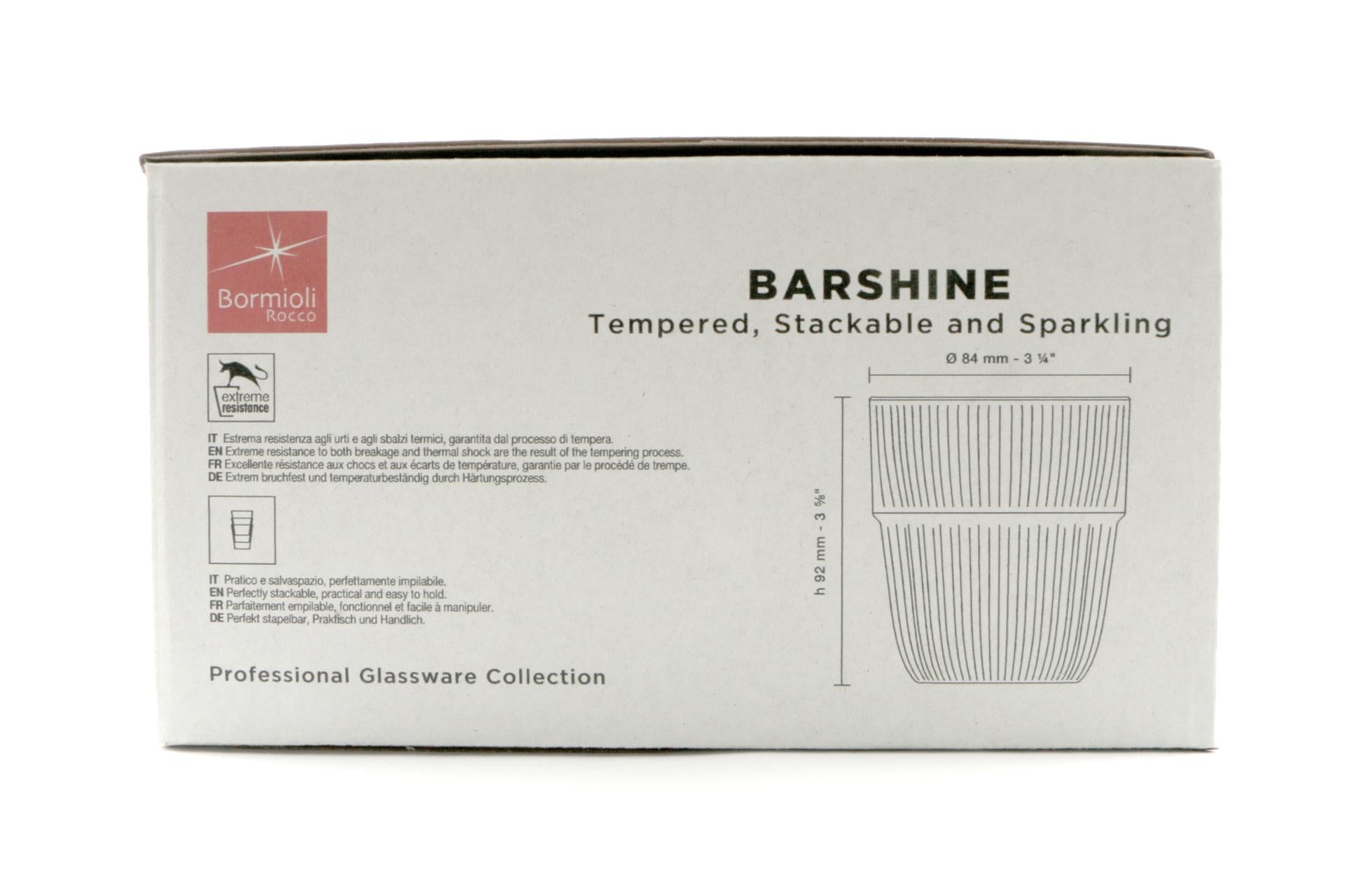 Bormioli Rocco Barshine Set 6 Bicchieri Rocks 30.5 cl - Temperato e Impilabile - Set 6 Pz 7