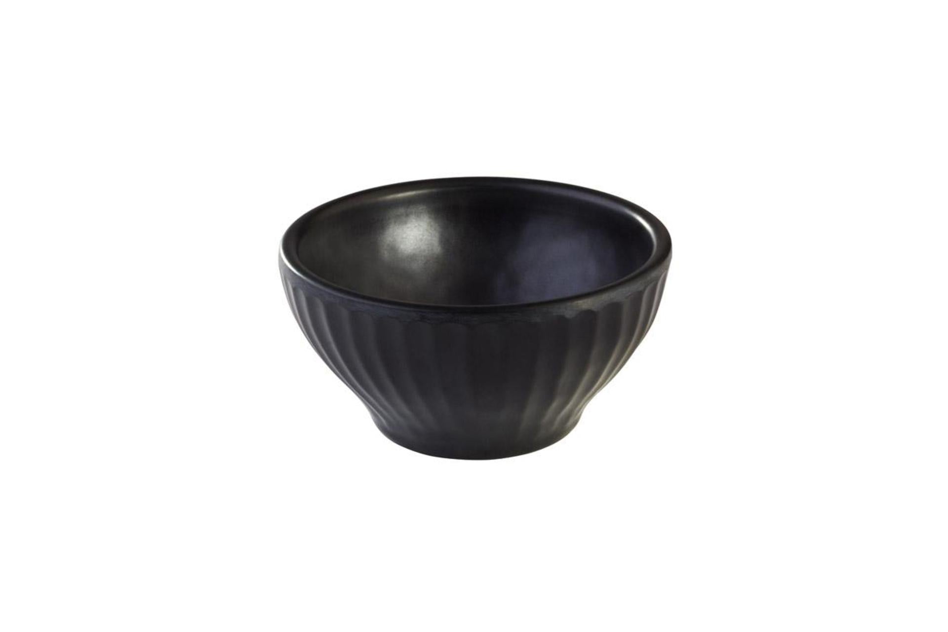 APS Aiko Ciotola In Melamina Nera H.6 cm - Ø11.5 cm - Set 12 Pz
