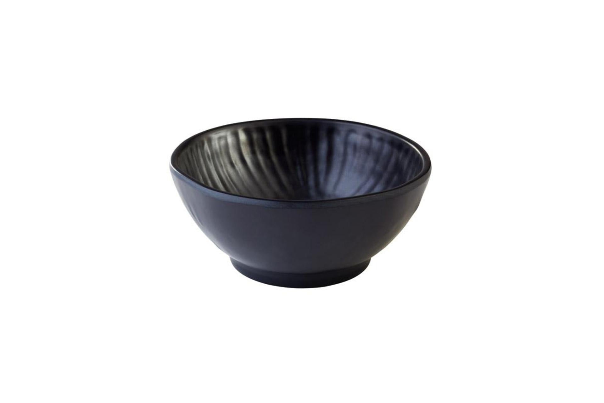 APS Aiko Ciotola In Melamina Nera H.7 cm - Ø16 cm - Set 6 Pz