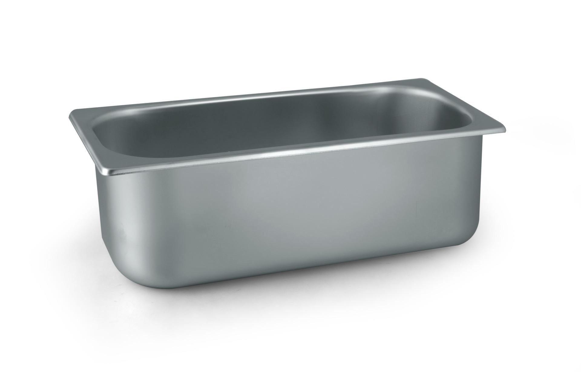 Mori2A Bacinella Gastronorm Gelato Inox H.12 cm - 36 x 16.5 cm