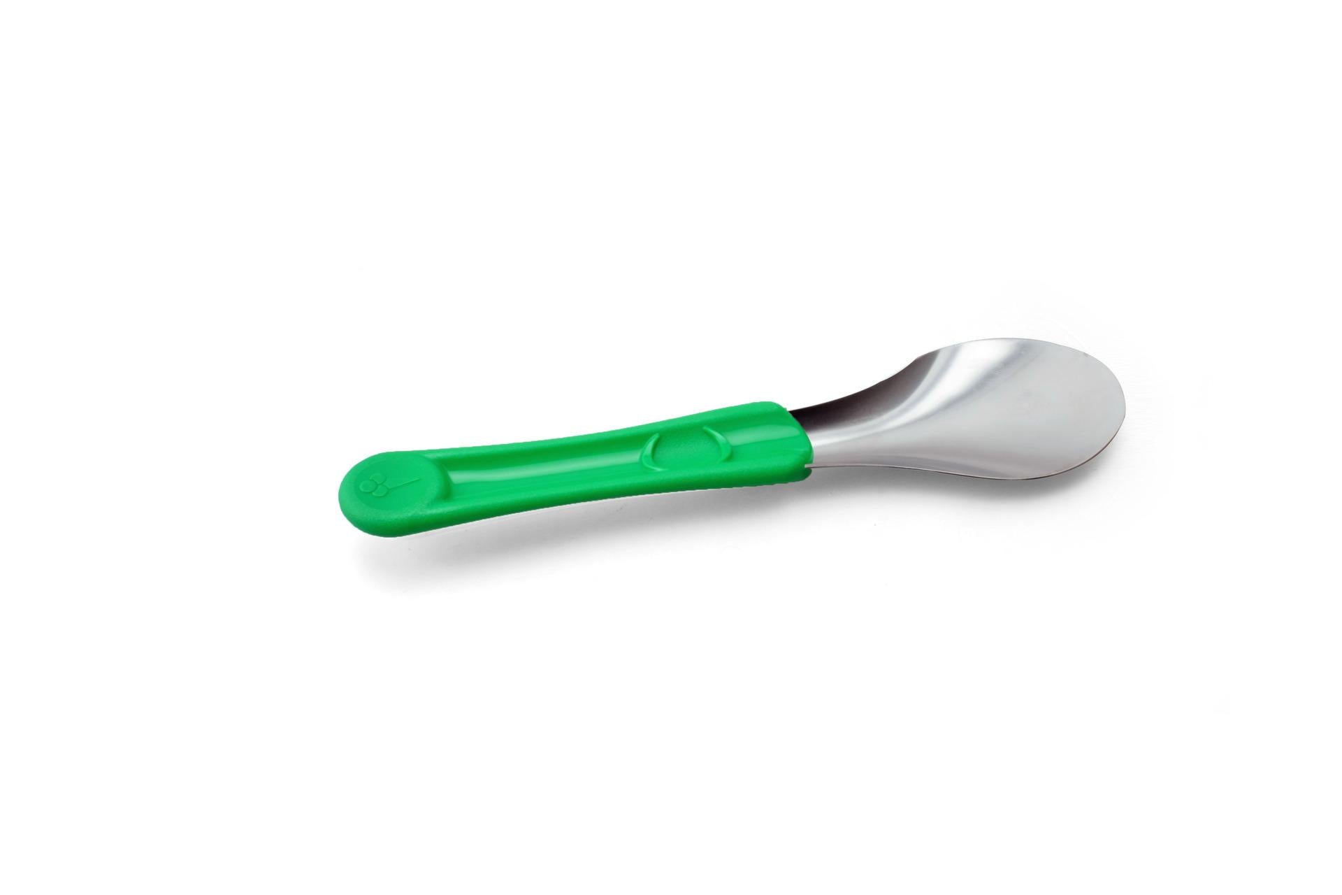 Mori2A Spatola Gelato 26 cm - Manico In Polipropilene Verde