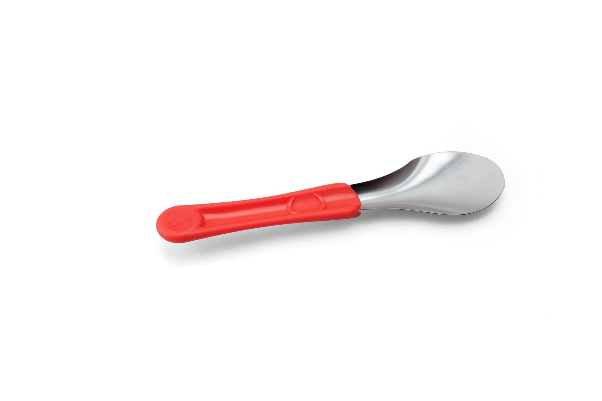 Mori2A Spatola Gelato 26 cm - Manico In Polipropilene Rosso